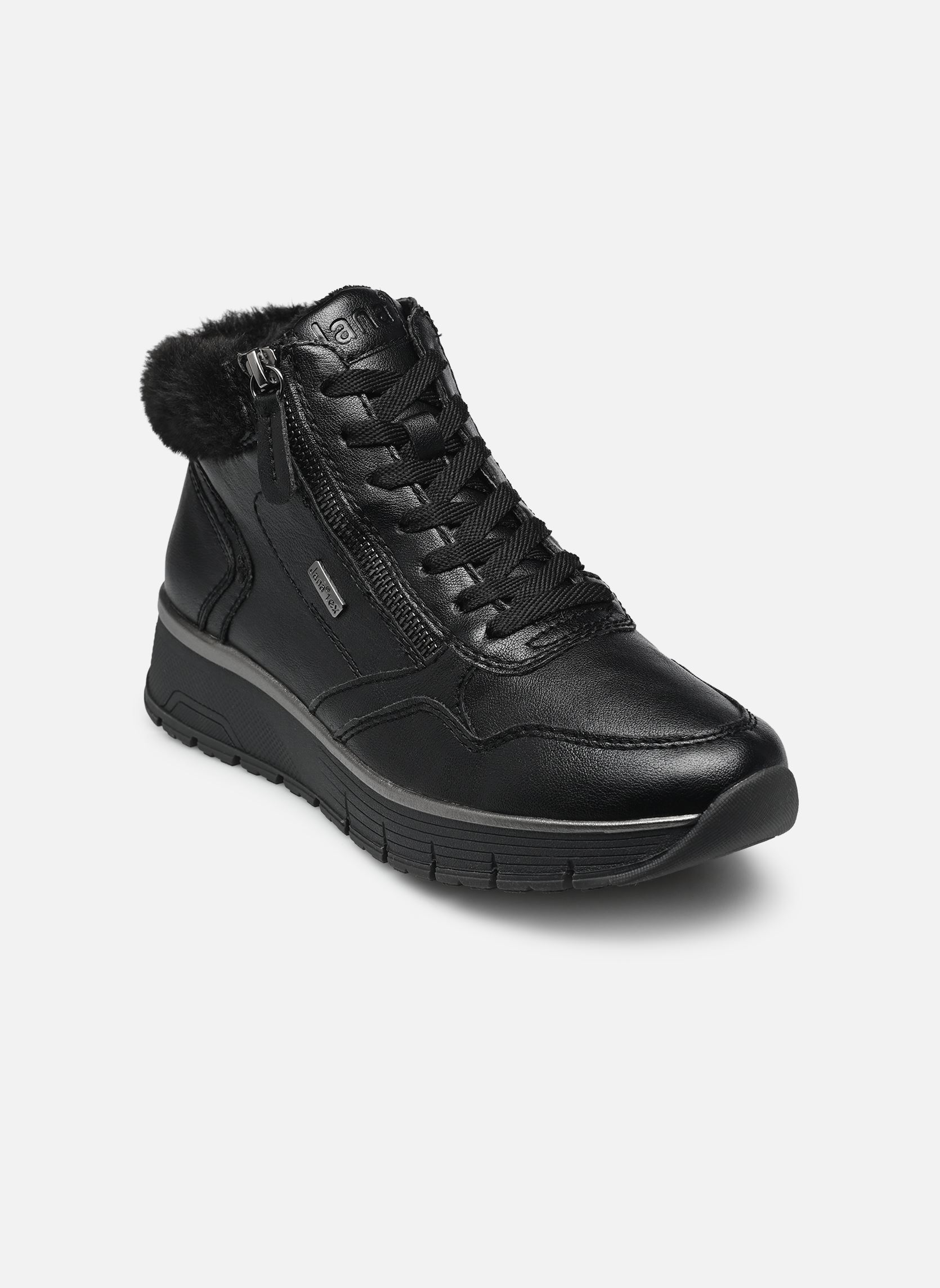 Knöchelhohe Sneaker 26268-45 damen schwarz Jana shoes Knöchelhohe Sneaker 26268-45 damen schwarz BLACK