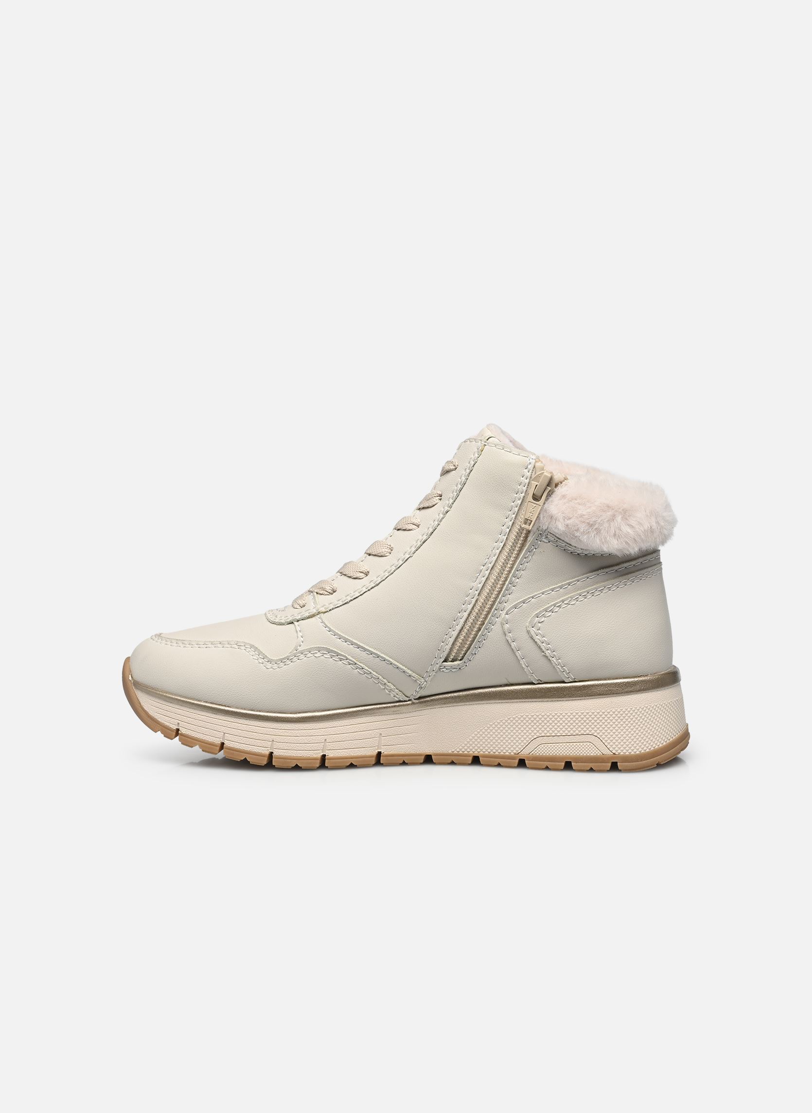 Hoge sneakers 26268-45 dames wit Jana shoes Hoge sneakers 26268-45 dames wit IVORY