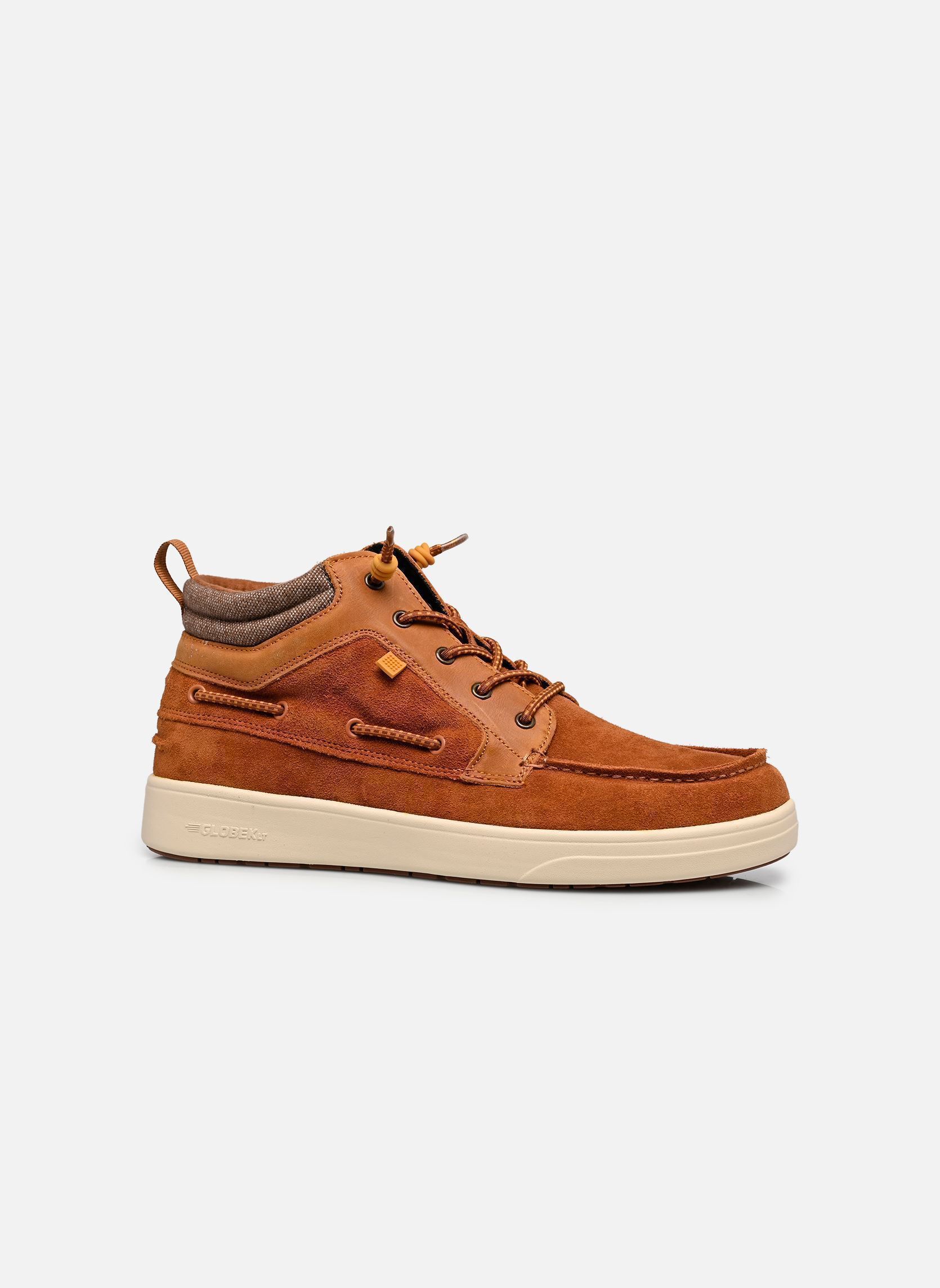 Bottines à lacets GEOMIDE homme marron TBS Bottines à lacets GEOMIDE homme marron CARAMEL