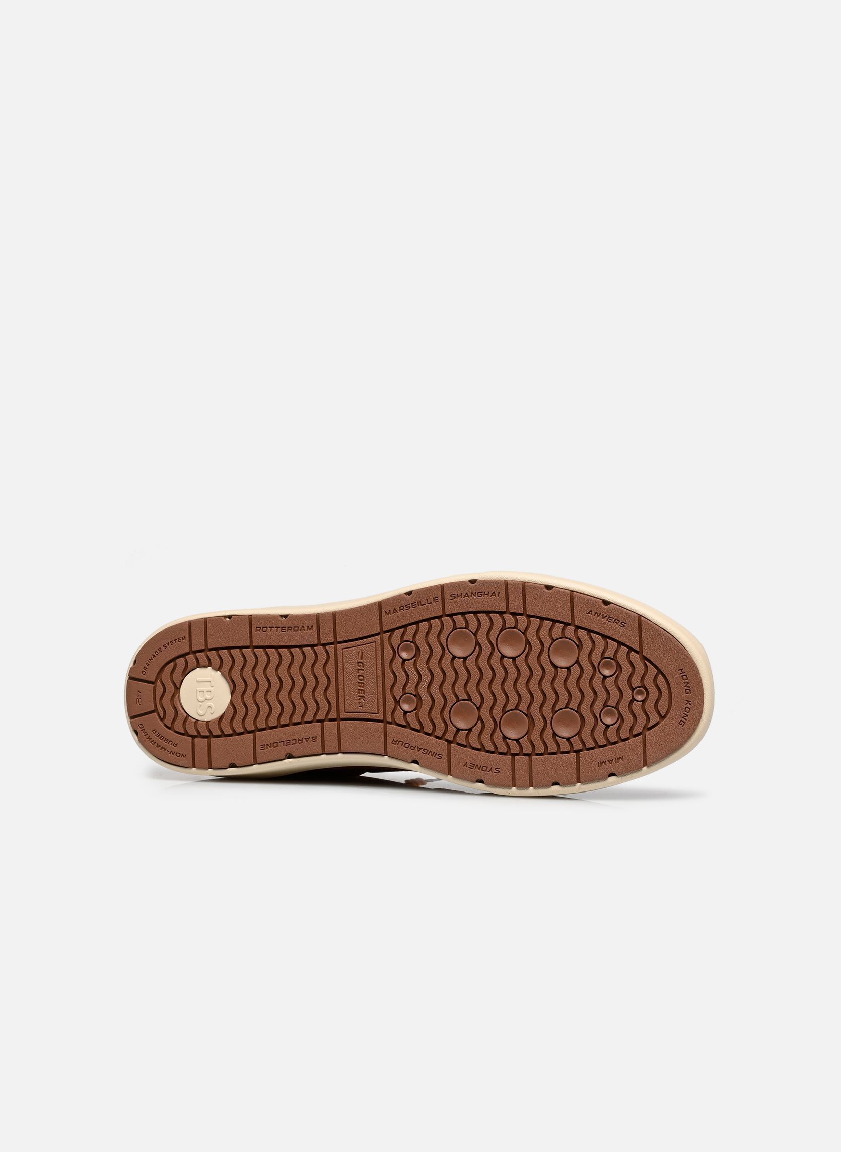 Bottines à lacets GEOMIDE homme marron TBS Bottines à lacets GEOMIDE homme marron CARAMEL