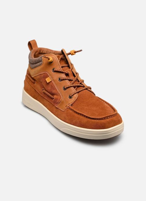 TBS Bottines à lacets GEOMIDE homme marron
