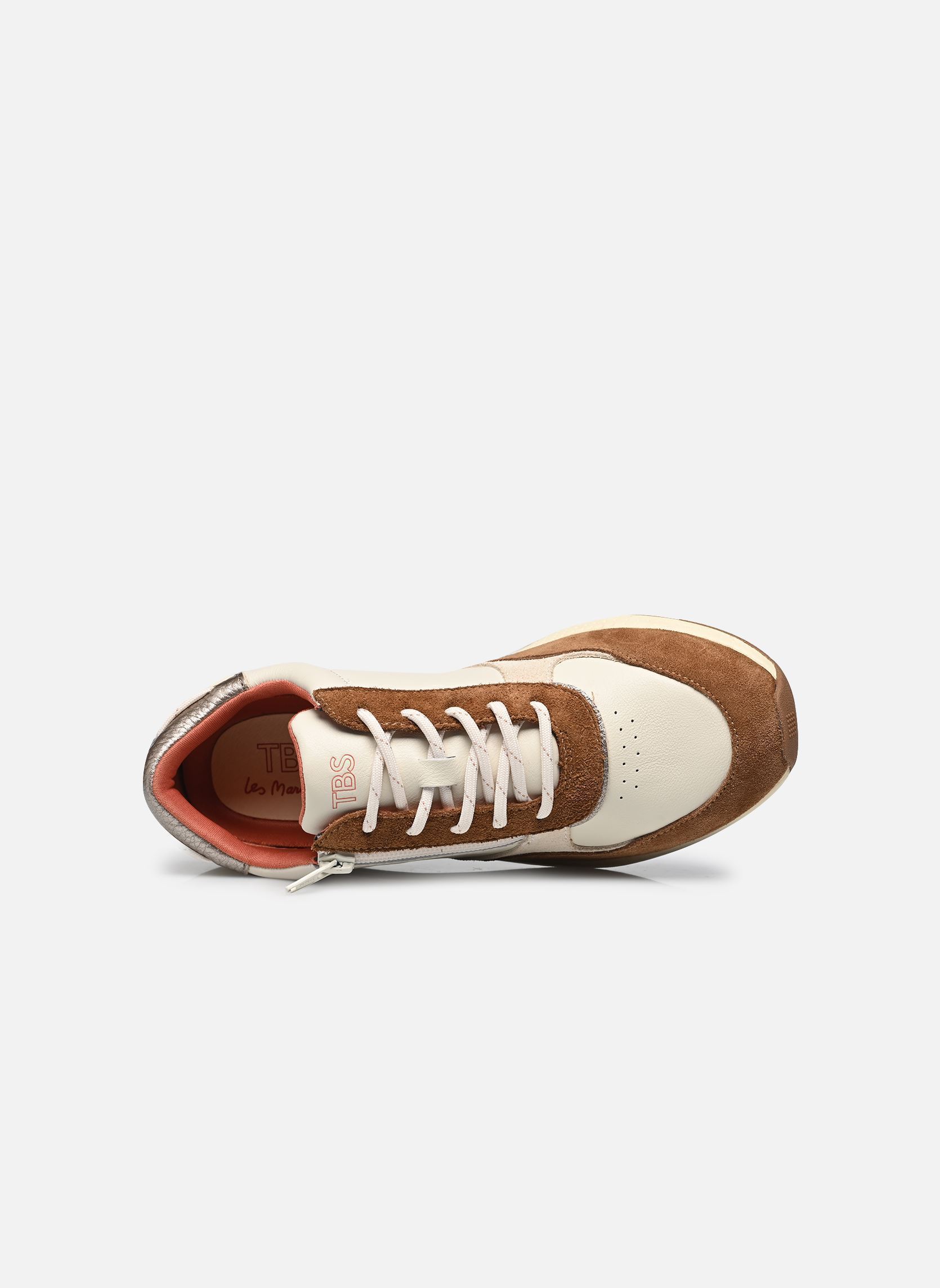 Sneaker JAZAZIP damen beige TBS Sneaker JAZAZIP damen beige BEIGE + TABAC
