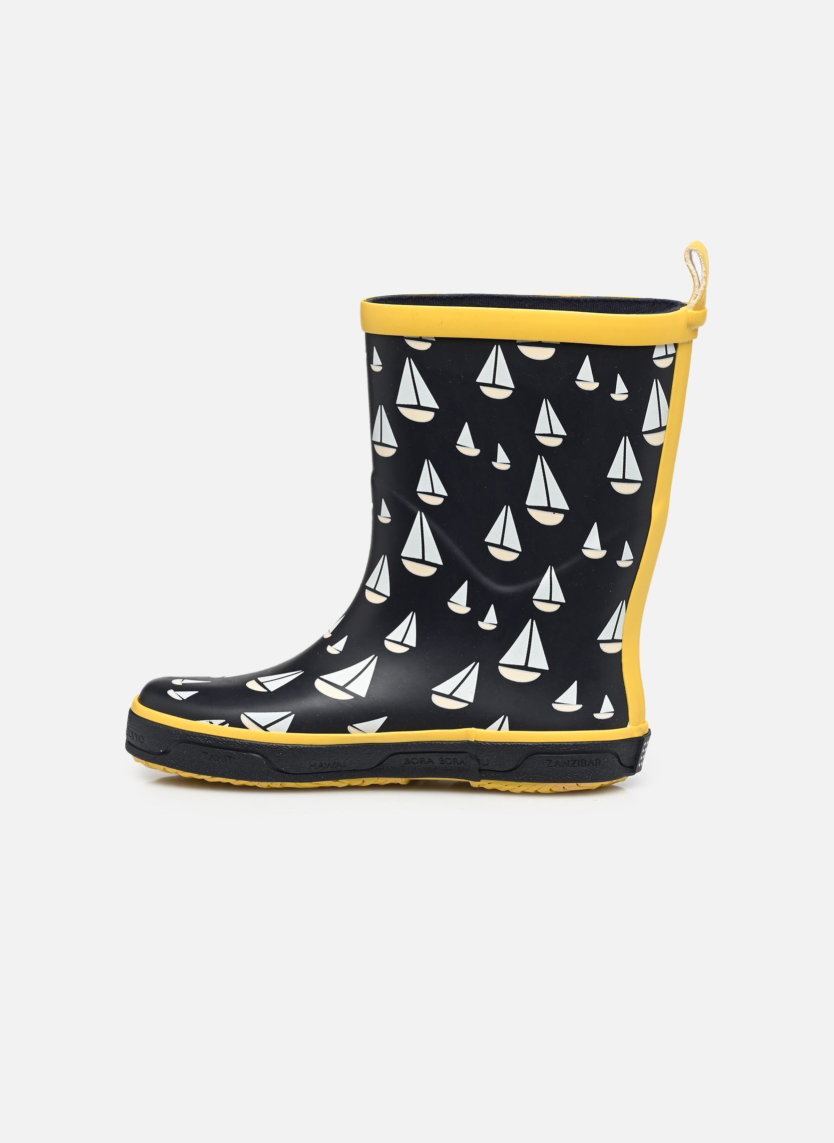 Regenlaarzen ROSARIE meisjes blauw TBS Regenlaarzen ROSARIE meisjes blauw MARINE BATEAU