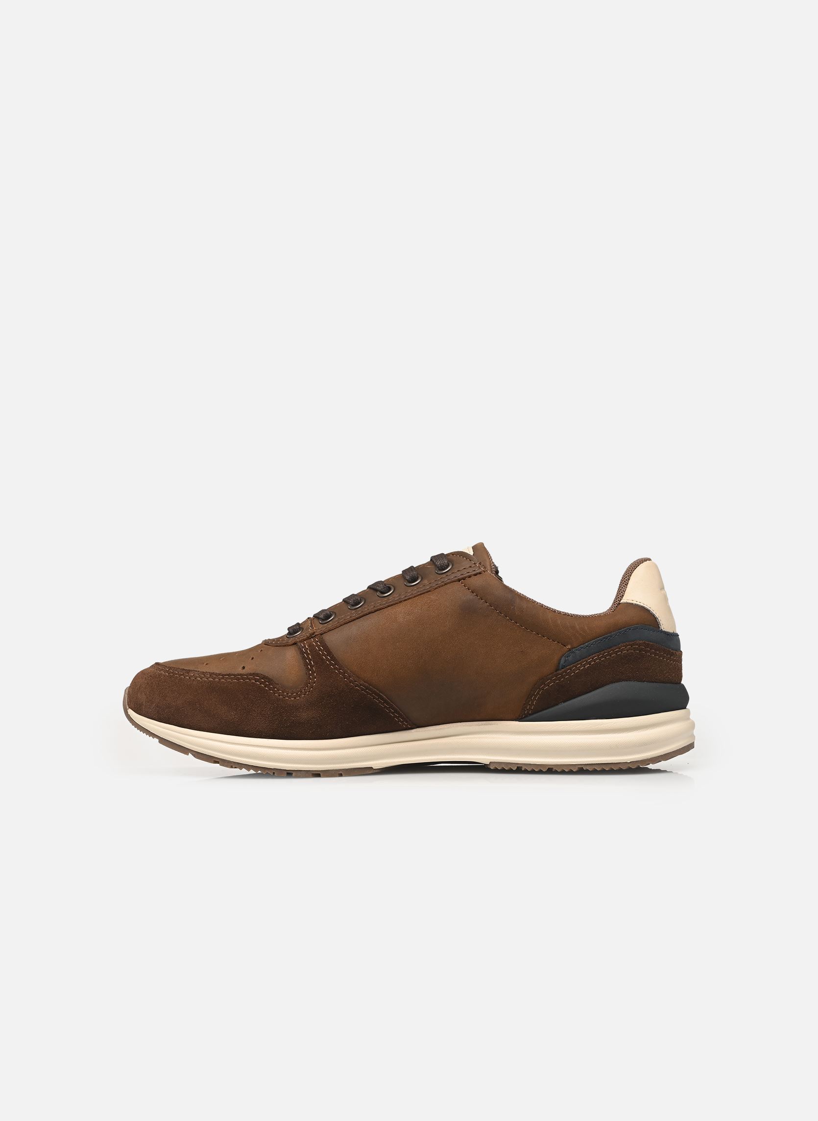 Baskets basses SLIMANE homme marron TBS Baskets basses SLIMANE homme marron COGNAC