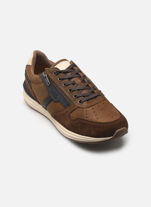 TBS Baskets basses SLIMANE homme marron