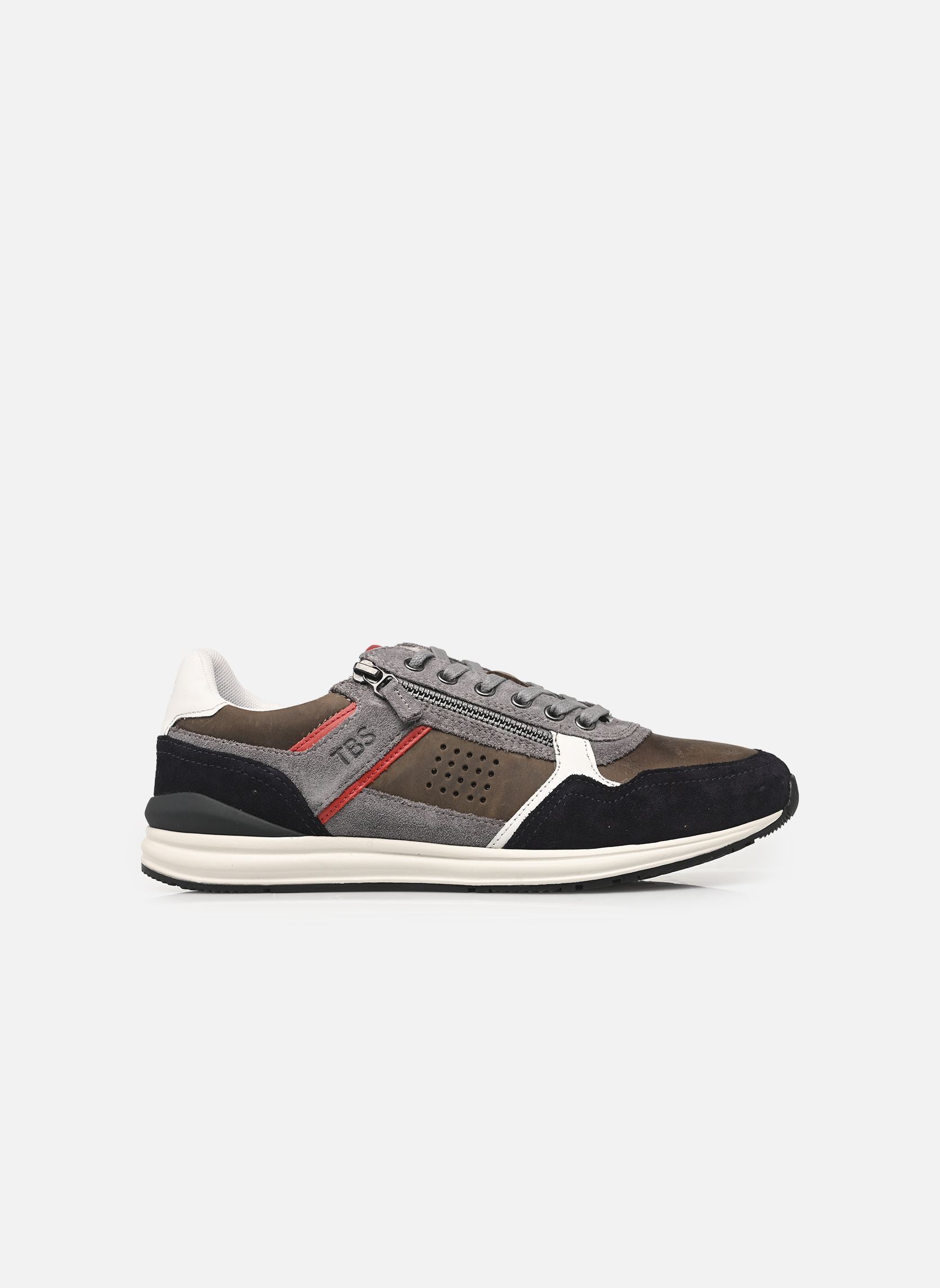 Niedrige Sneaker STEVANE herren grau TBS Niedrige Sneaker STEVANE herren grau GRIS + NAVY