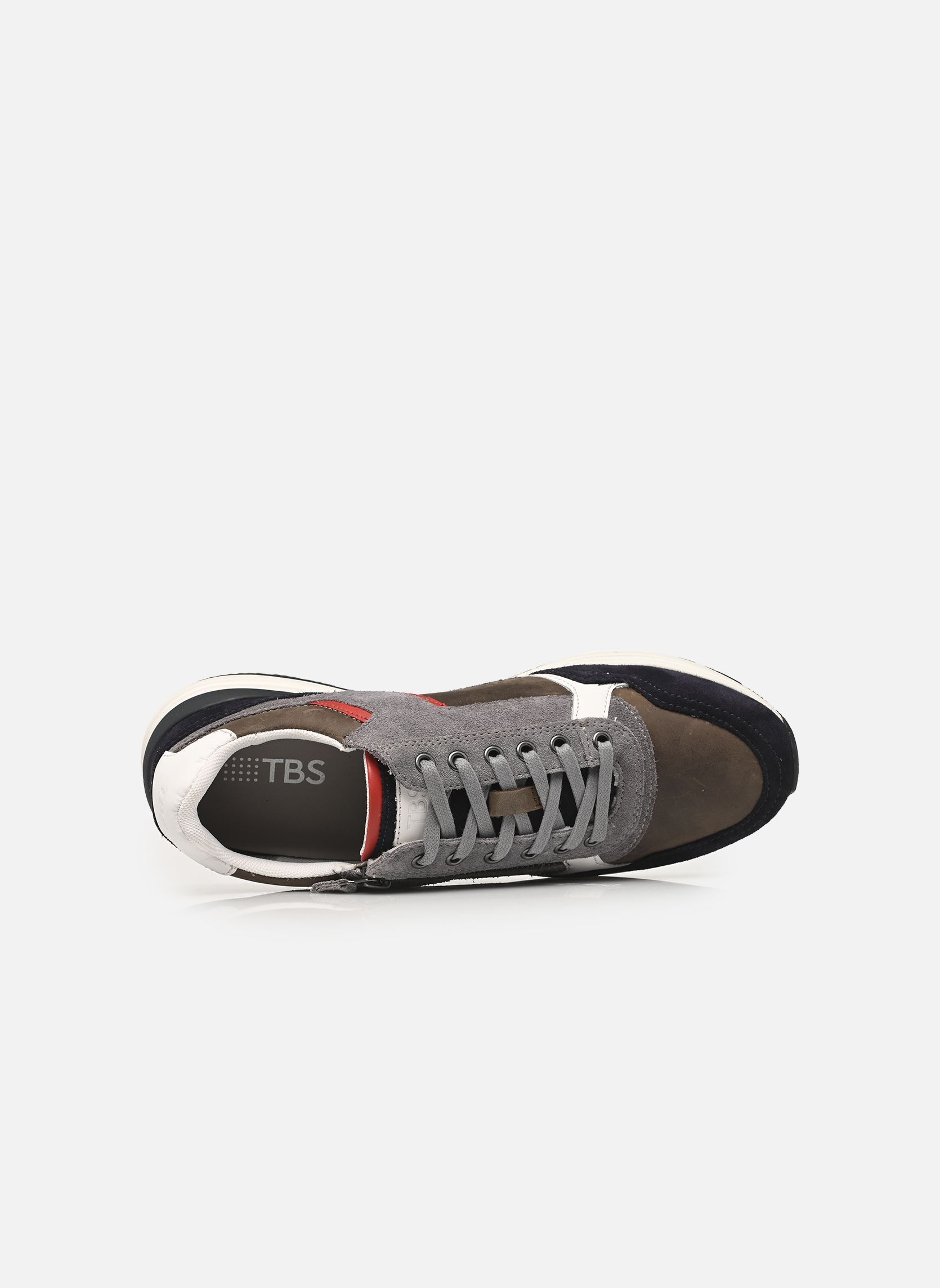 Niedrige Sneaker STEVANE herren grau TBS Niedrige Sneaker STEVANE herren grau GRIS + NAVY