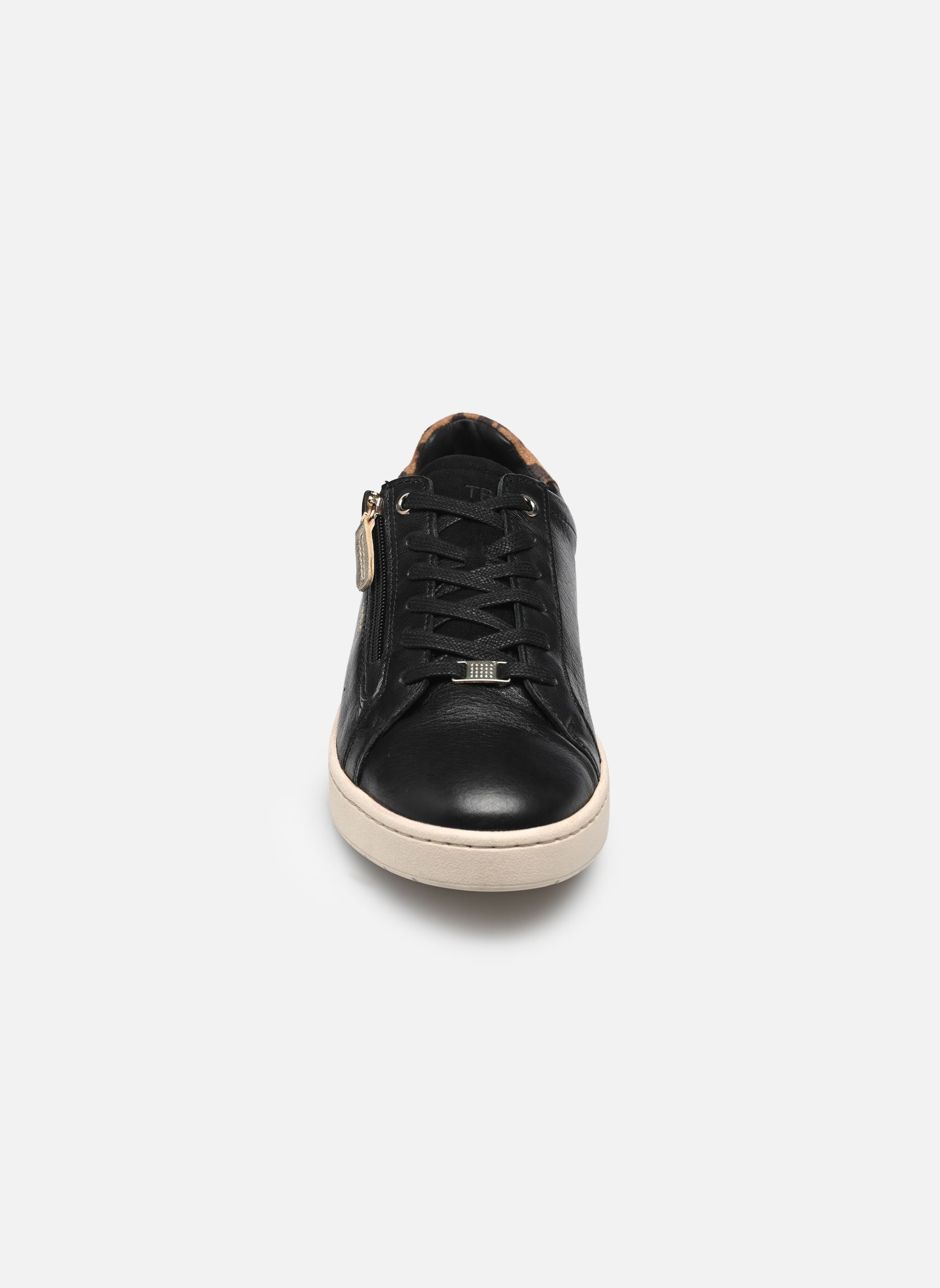 Sneakers VINISIA dames zwart TBS Sneakers VINISIA dames zwart NOIR + LEOPARD