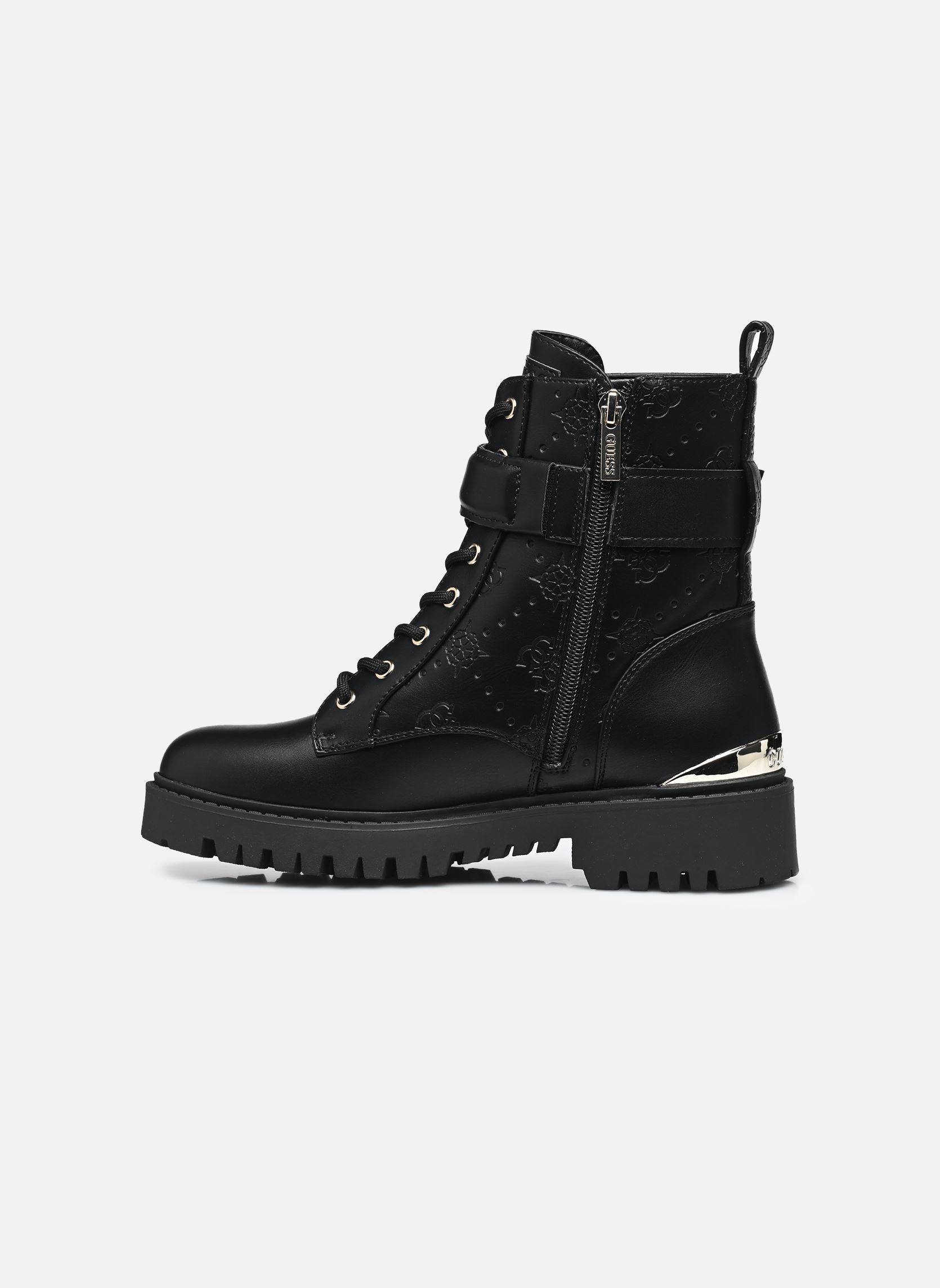Bottines à lacets ORANDA femme noir Guess Bottines à lacets ORANDA femme noir Black