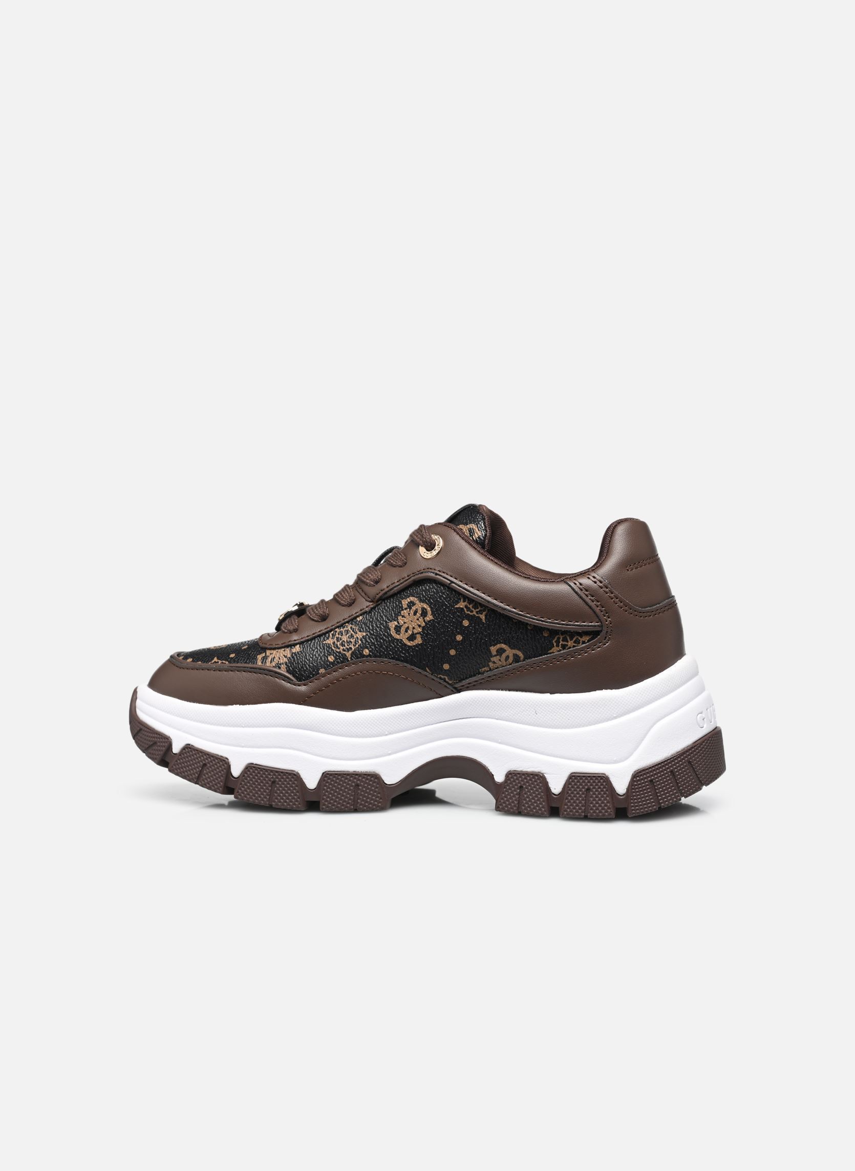 Sneakers BERRETT2 dames bruin Guess Sneakers BERRETT2 dames bruin Brown