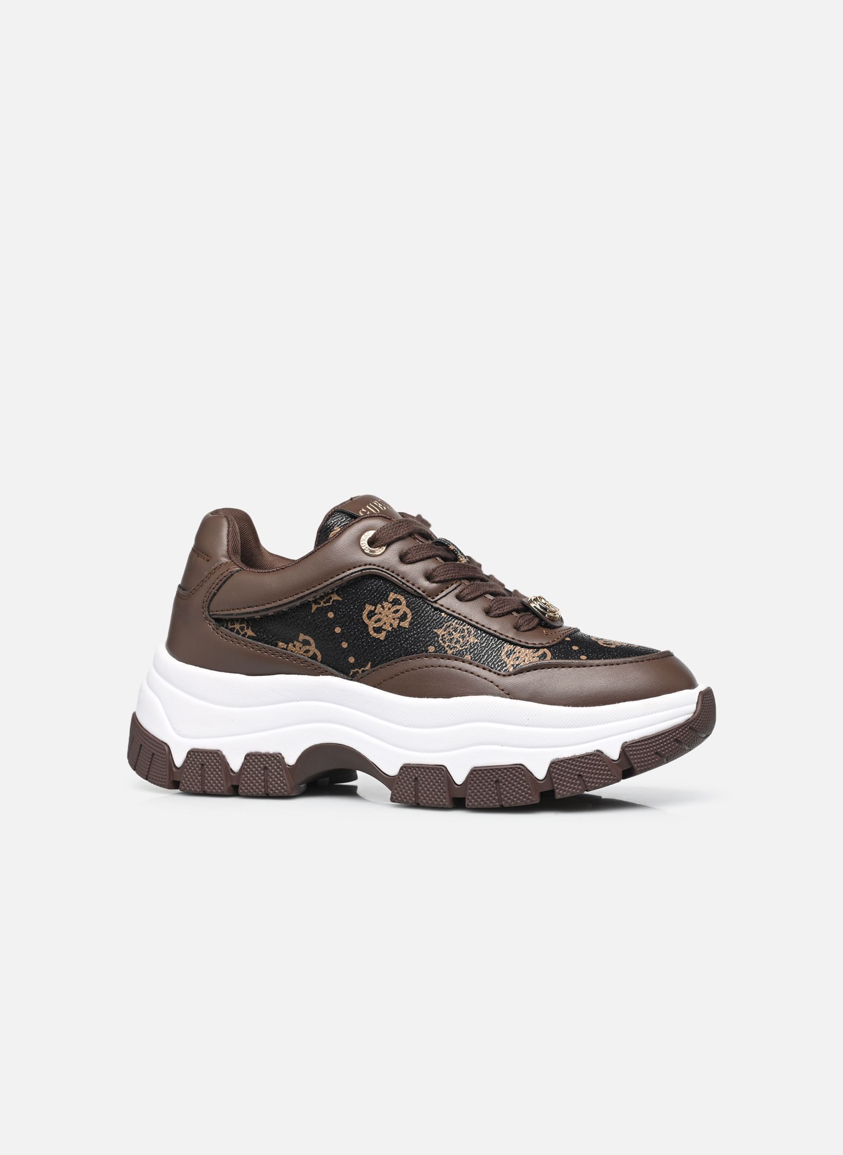 Sneakers BERRETT2 dames bruin Guess Sneakers BERRETT2 dames bruin Brown