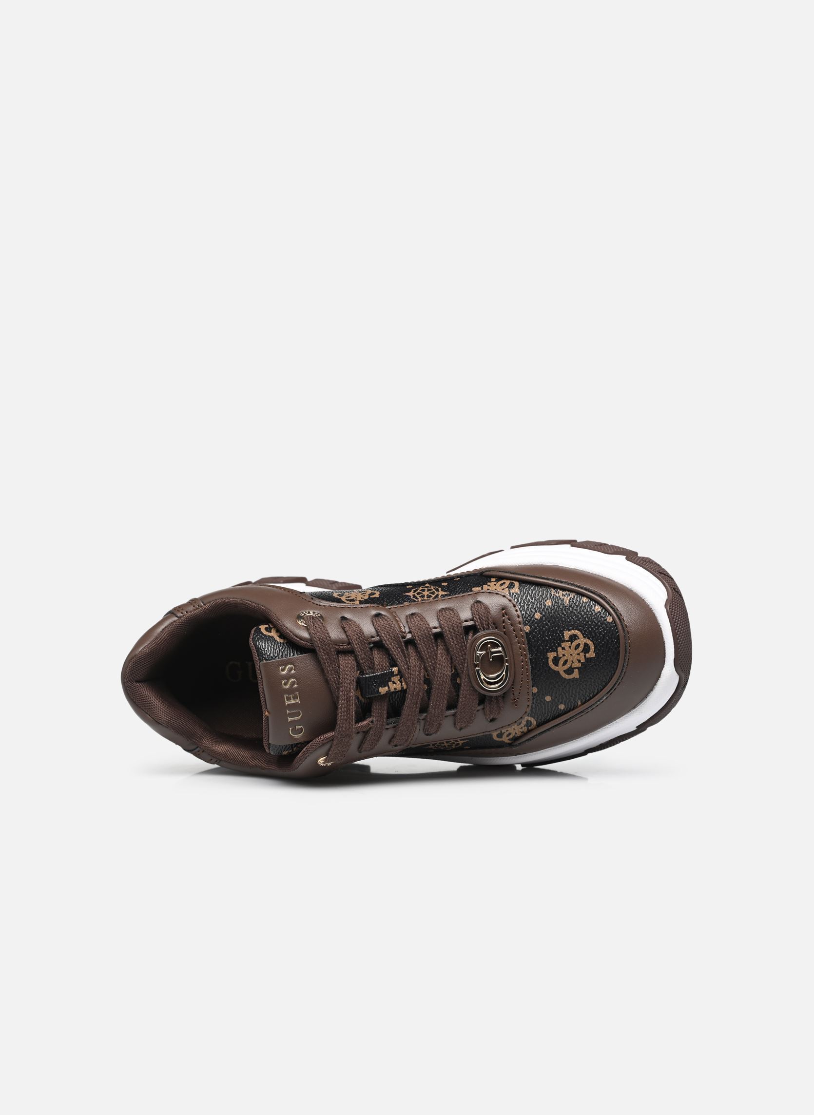 Sneakers BERRETT2 dames bruin Guess Sneakers BERRETT2 dames bruin Brown