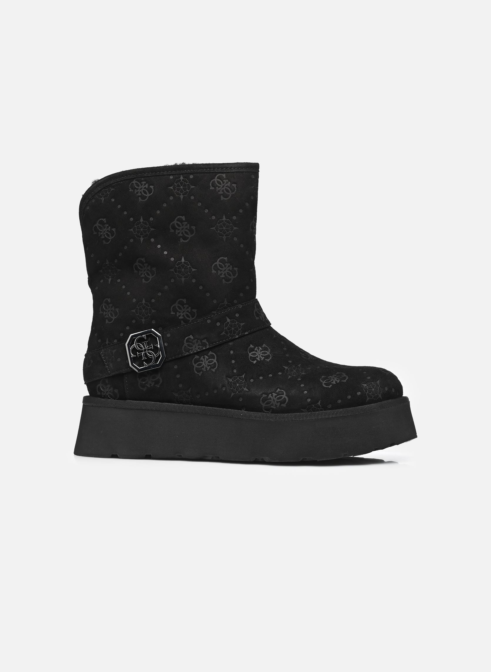 Bottines fourrées DOLSAY femme noir Guess Bottines fourrées DOLSAY femme noir Black