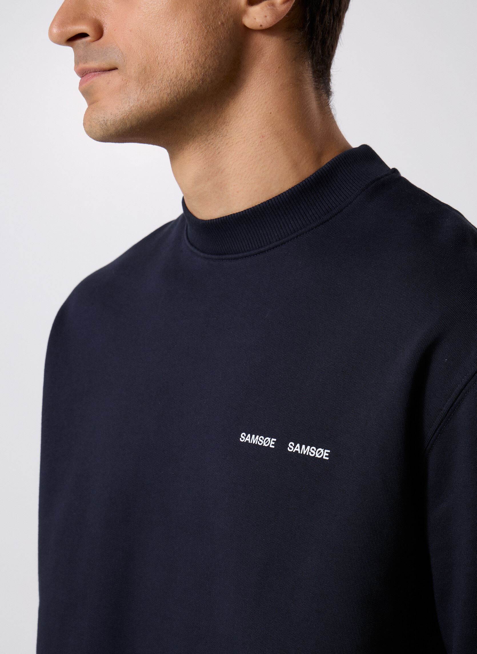 Sweats Norsbro Crew Neck 11720 homme bleu Samsoe Samsoe Sweats Norsbro Crew Neck 11720 homme bleu Sky captain