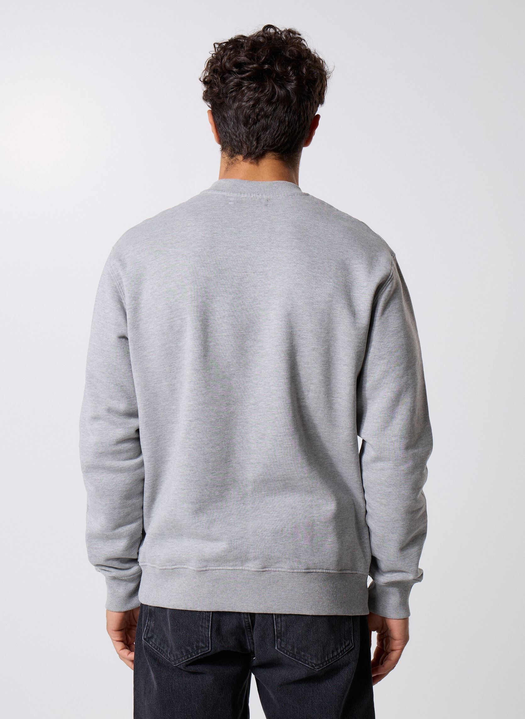 Sweats Norsbro Crew Neck 11727 homme gris Samsoe Samsoe Sweats Norsbro Crew Neck 11727 homme gris GREY MEL.