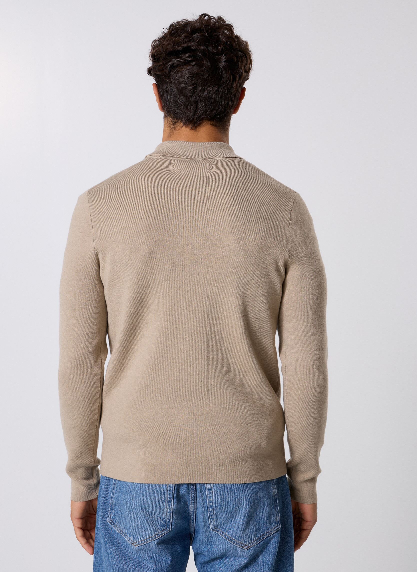 Gilets Guna X Zip 10490 homme beige Samsoe Samsoe Gilets Guna X Zip 10490 homme beige PURE CASHMERE