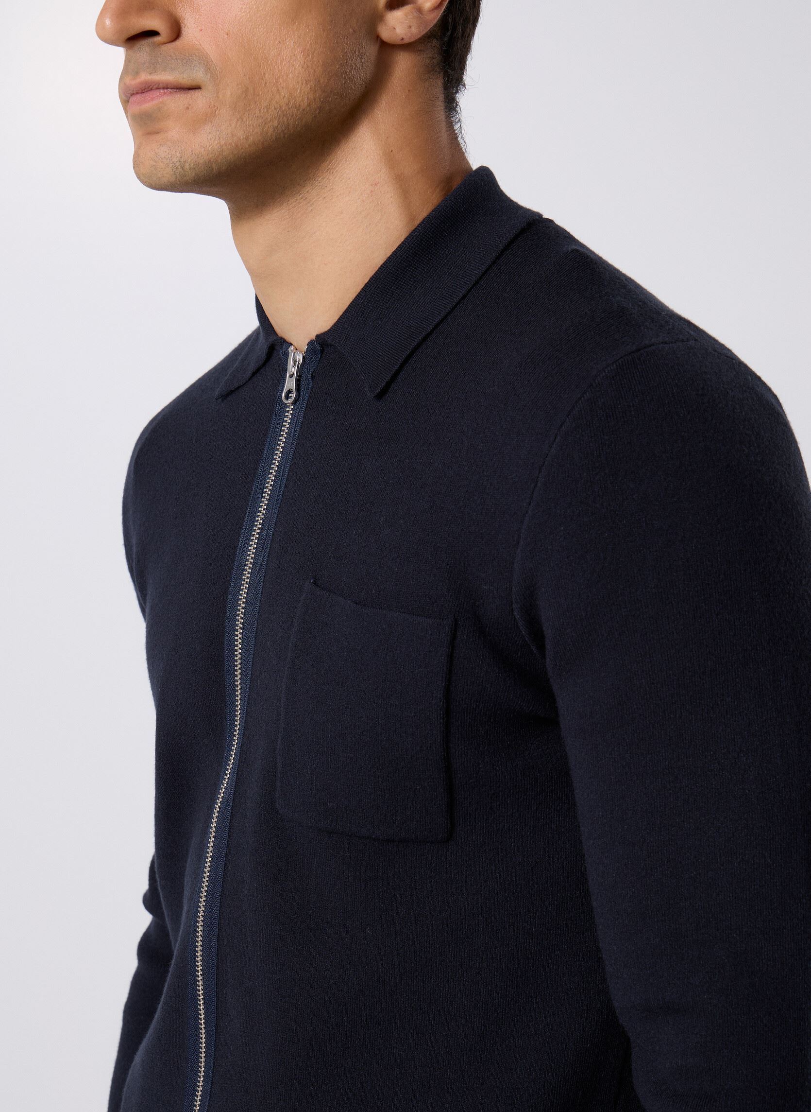 Gilets Guna X Zip 10490 homme bleu Samsoe Samsoe Gilets Guna X Zip 10490 homme bleu SKY CAPTAIN