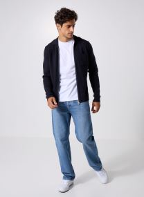 Vesten Guna X Zip 10490 heren zwart