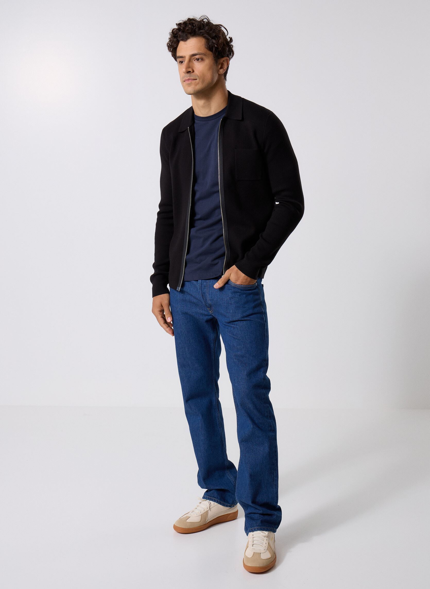 Gilets Guna X Zip 10490 homme noir Samsoe Samsoe Gilets Guna X Zip 10490 homme noir BLACK