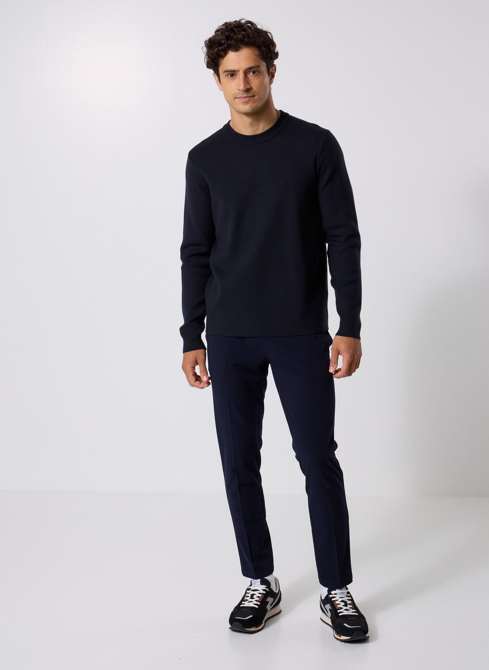 Pulls Gunan Crew Neck 10490 homme bleu Samsoe Samsoe Pulls Gunan Crew Neck 10490 homme bleu SKY CAPTAIN