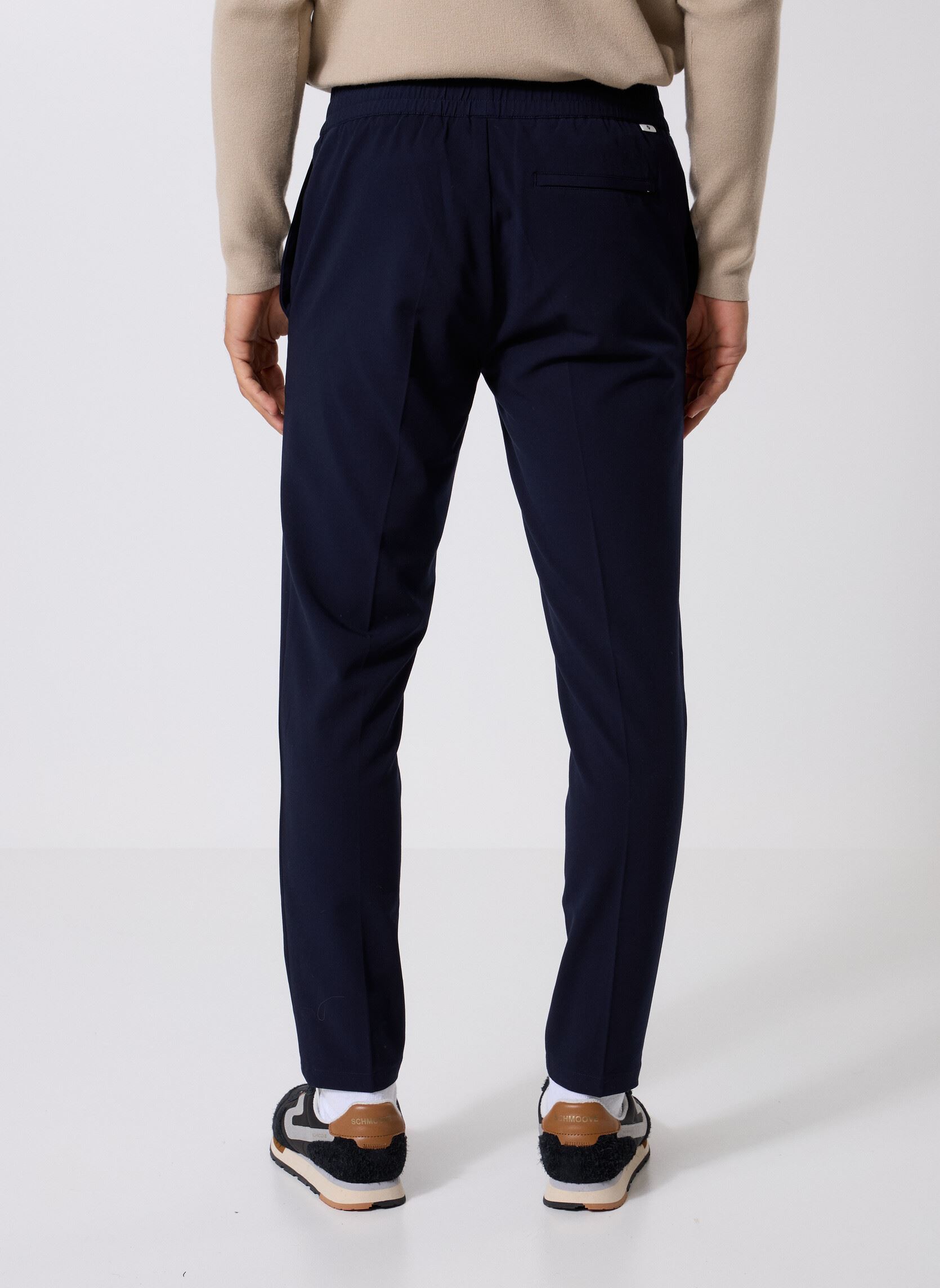Pantalons droits Smithy Trousers 10931 homme noir Samsoe Samsoe Pantalons droits Smithy Trousers 10931 homme noir NIGHT SKY