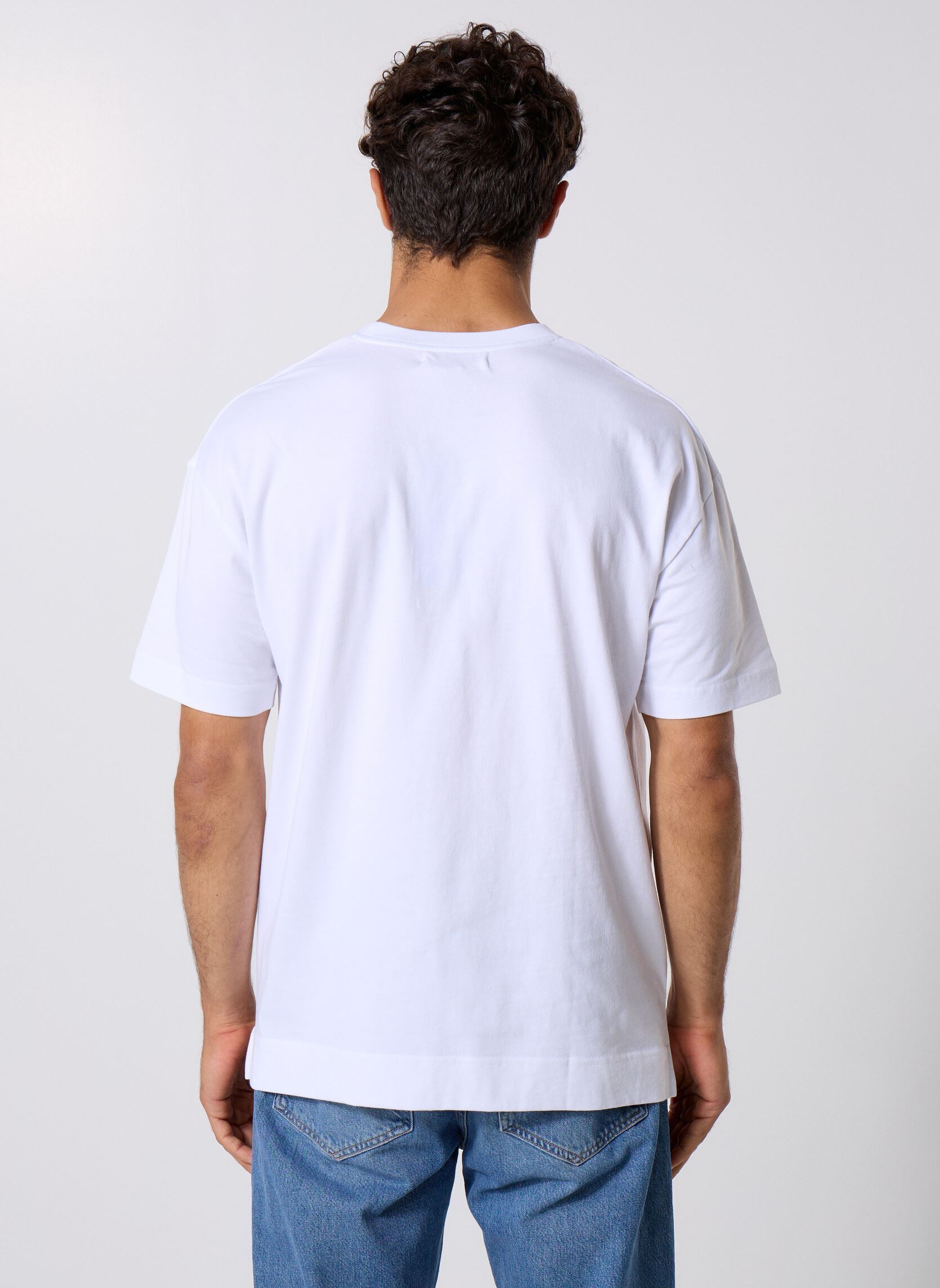 Tee-shirts manches courtes Joel T-Shirt 11415 homme blanc Samsoe Samsoe Tee-shirts manches courtes Joel T-Shirt 11415 homme blanc White