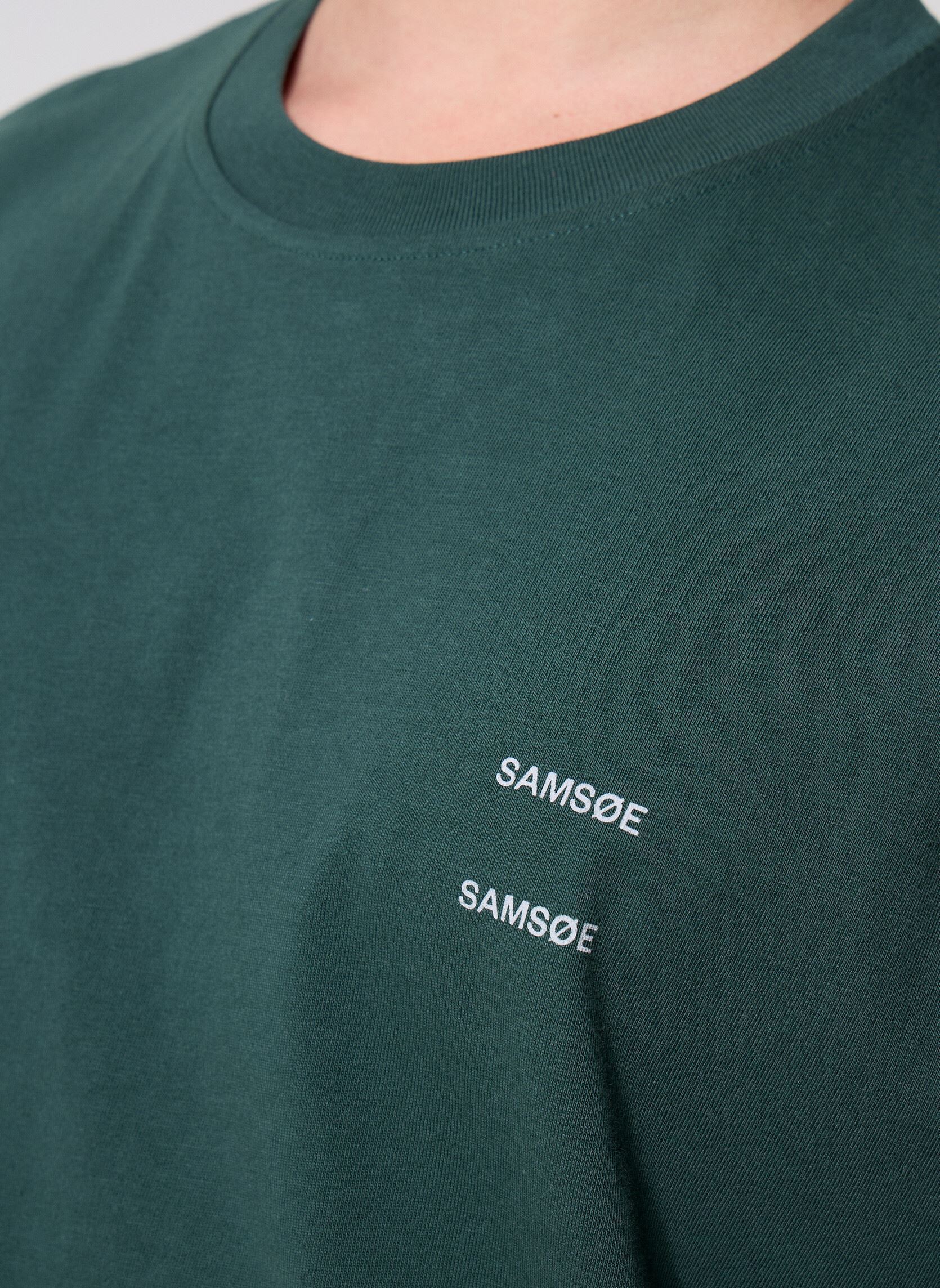 Kurzarm-T-Shirts Joel T-Shirt 11415 herren grün Samsoe Samsoe Kurzarm-T-Shirts Joel T-Shirt 11415 herren grün Green Gables