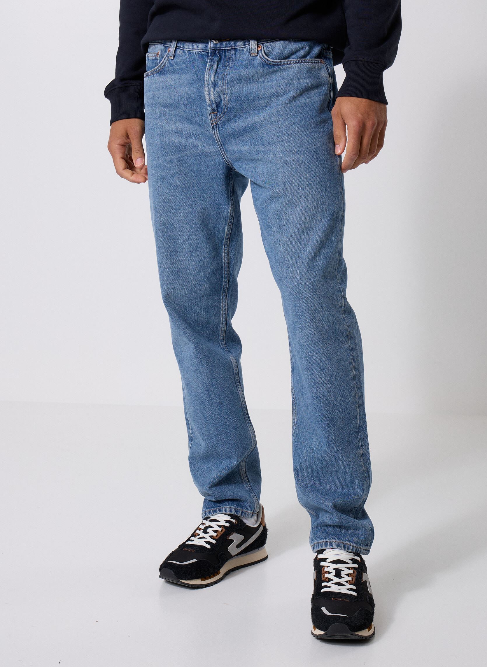 Jeans droit Cosmo Jeans 15060 homme bleu Samsoe Samsoe Jeans droit Cosmo Jeans 15060 homme bleu Blue moon