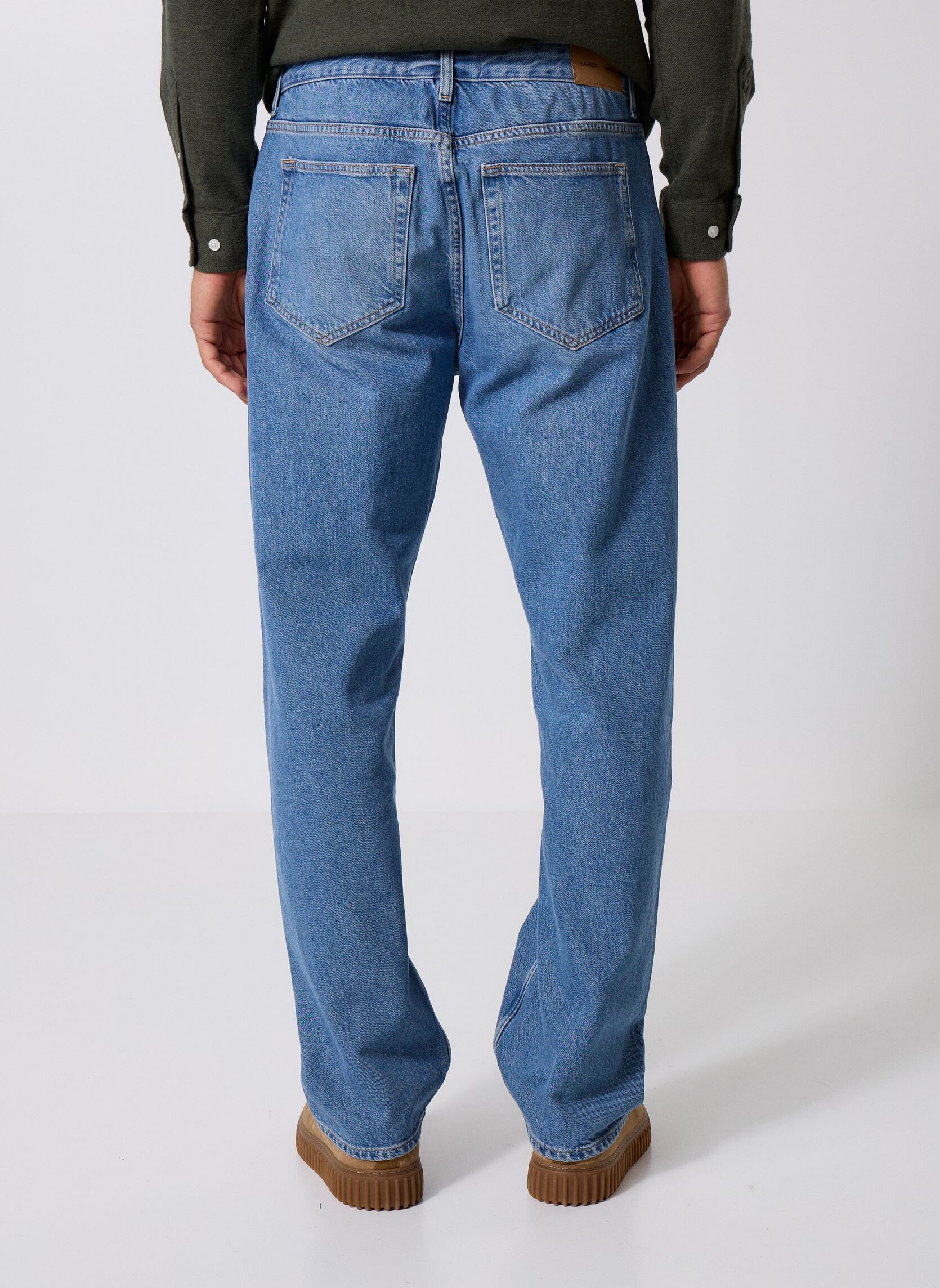 Jeans slim et skinny Eddie Jeans 15060 homme bleu Samsoe Samsoe Jeans slim et skinny Eddie Jeans 15060 homme bleu Blue moon