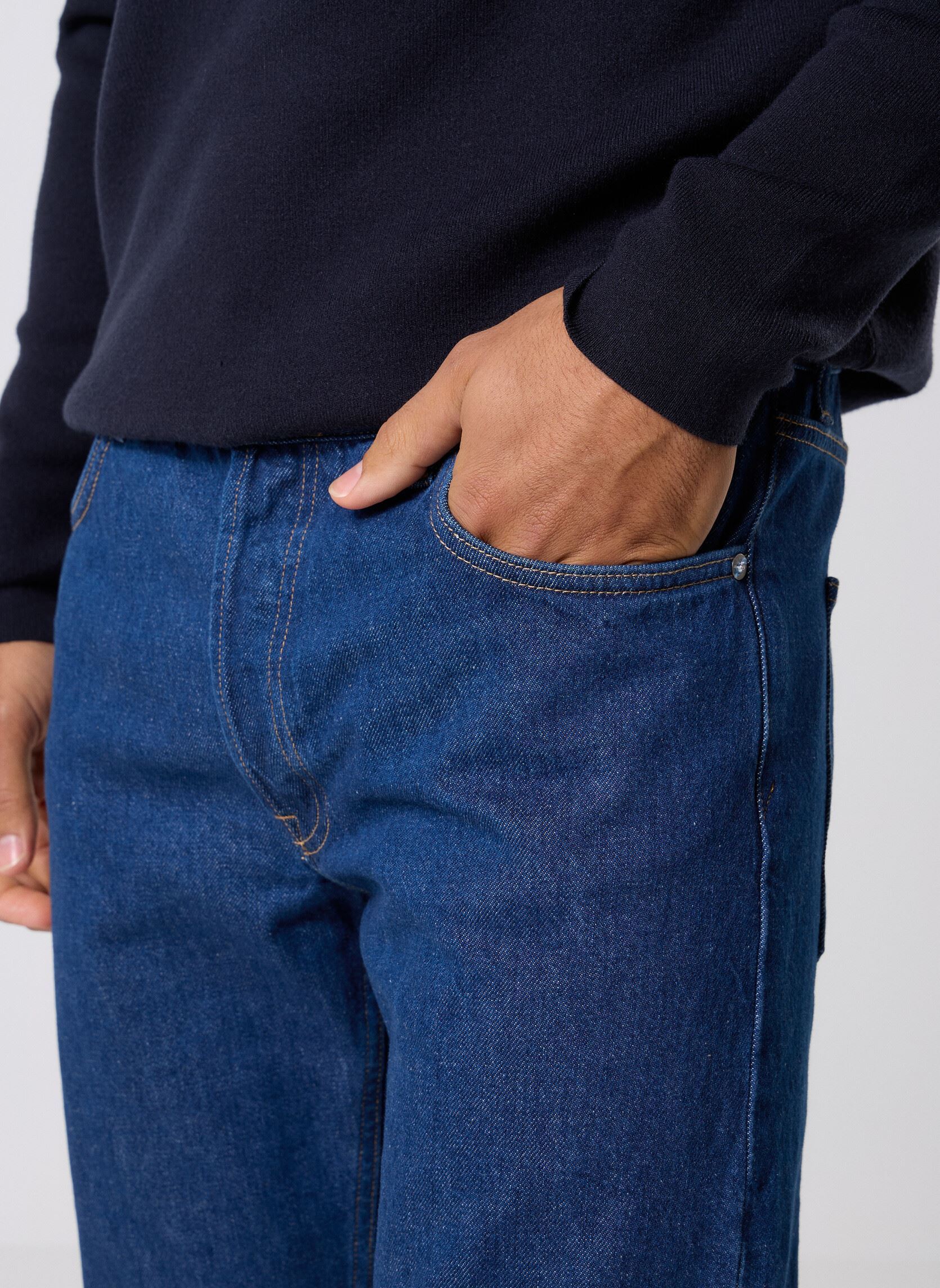 Jeans slim et skinny Sataylor Jeans 15060 homme bleu Samsoe Samsoe Jeans slim et skinny Sataylor Jeans 15060 homme bleu Dark Moon