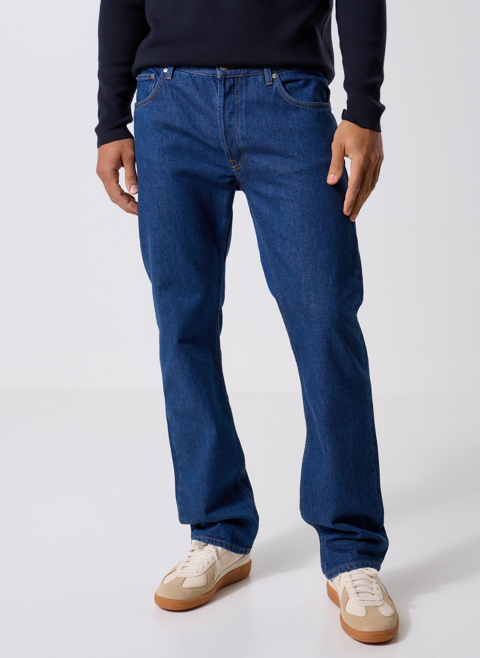 Jeans slim et skinny Sataylor Jeans 15060 homme bleu Samsoe Samsoe Jeans slim et skinny Sataylor Jeans 15060 homme bleu Dark Moon