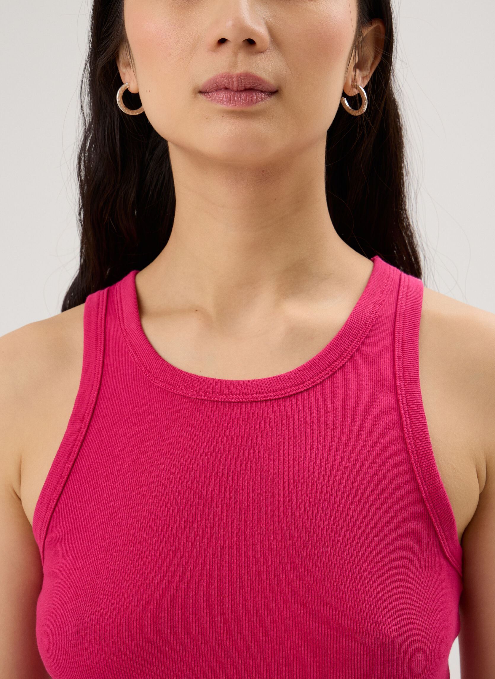 Débardeurs Alexo Tank 7542 femme rose Samsoe Samsoe Débardeurs Alexo Tank 7542 femme rose Cherries Jubilee