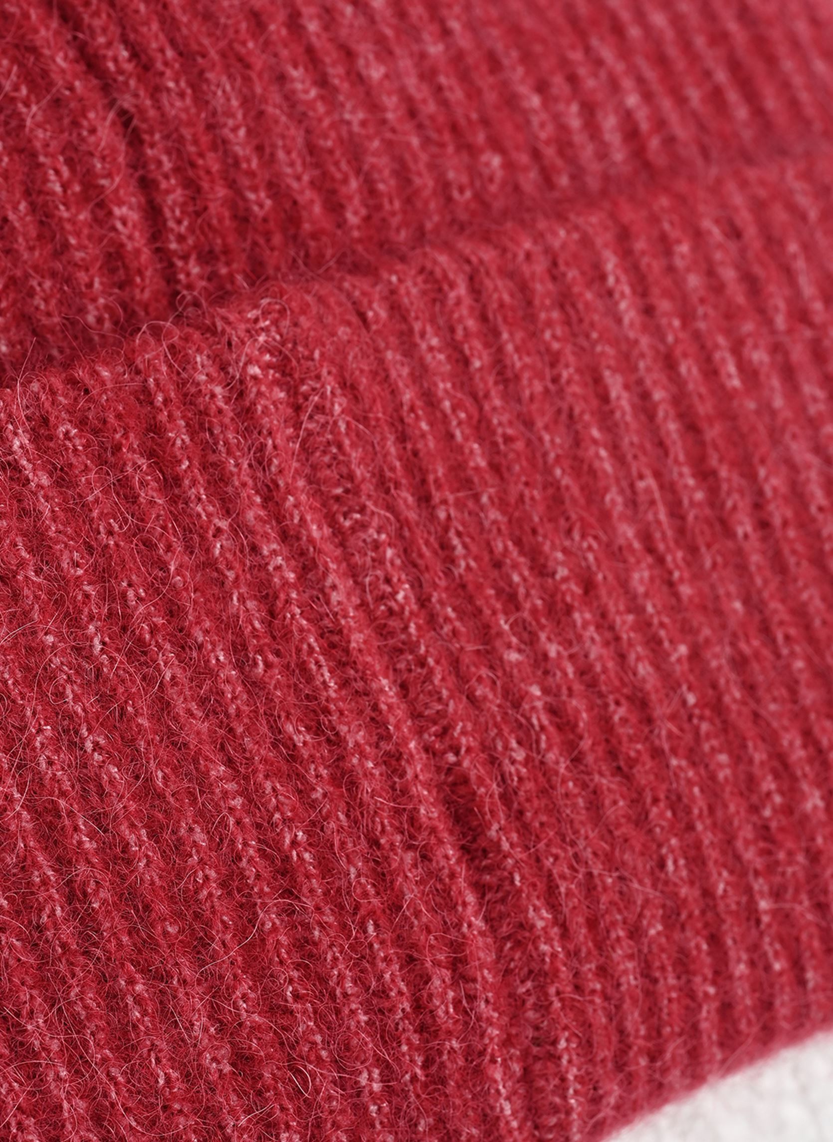 Mutsen Nor Hat 7355 dames rood Samsoe Samsoe Mutsen Nor Hat 7355 dames rood Earth Red