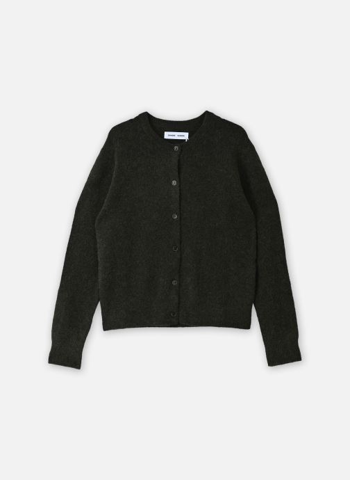 Samsoe Samsoe Vesten Nor short cardigan 7355 dames groen
