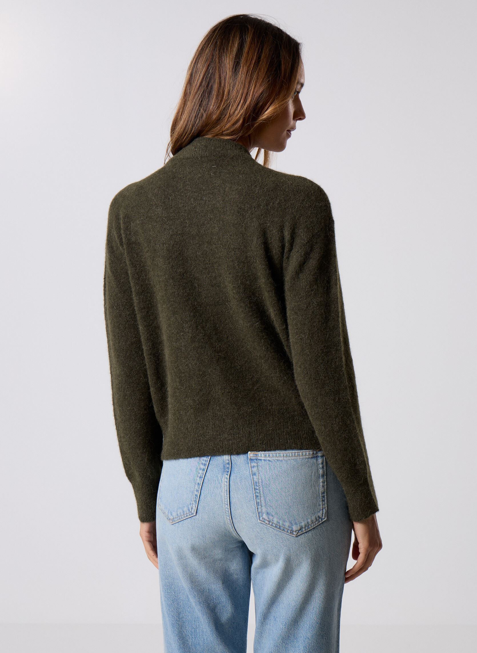 Pulls Anour O-N 7355 femme vert Samsoe Samsoe Pulls Anour O-N 7355 femme vert Deep forest
