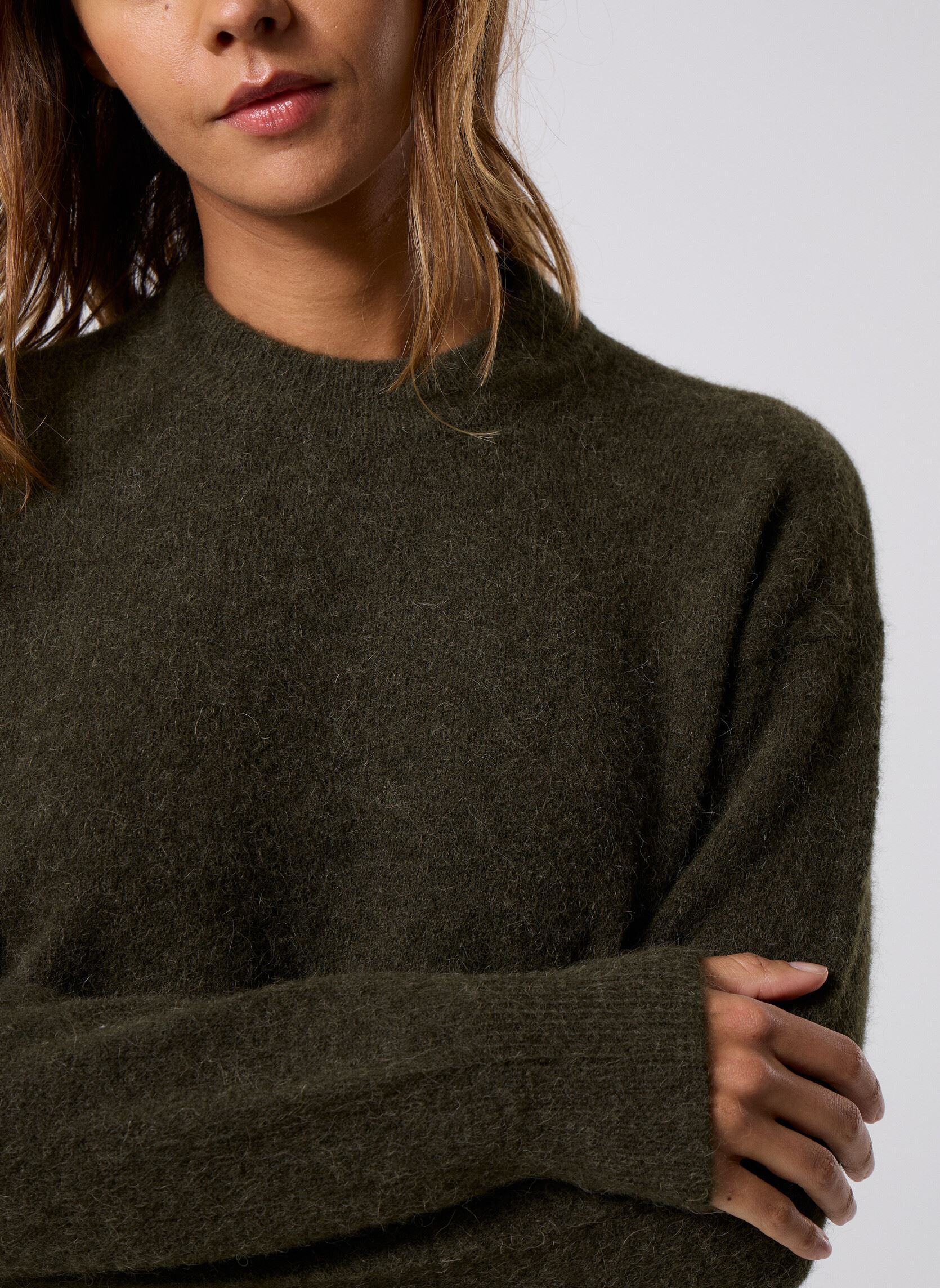 Pulls Anour O-N 7355 femme vert Samsoe Samsoe Pulls Anour O-N 7355 femme vert Deep forest