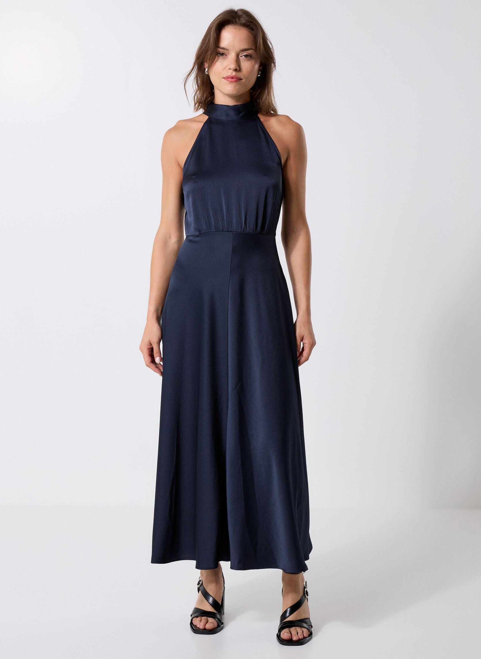 Lange Kleider Rheo Dress 12959 damen blau Samsoe Samsoe Lange Kleider Rheo Dress 12959 damen blau Salute