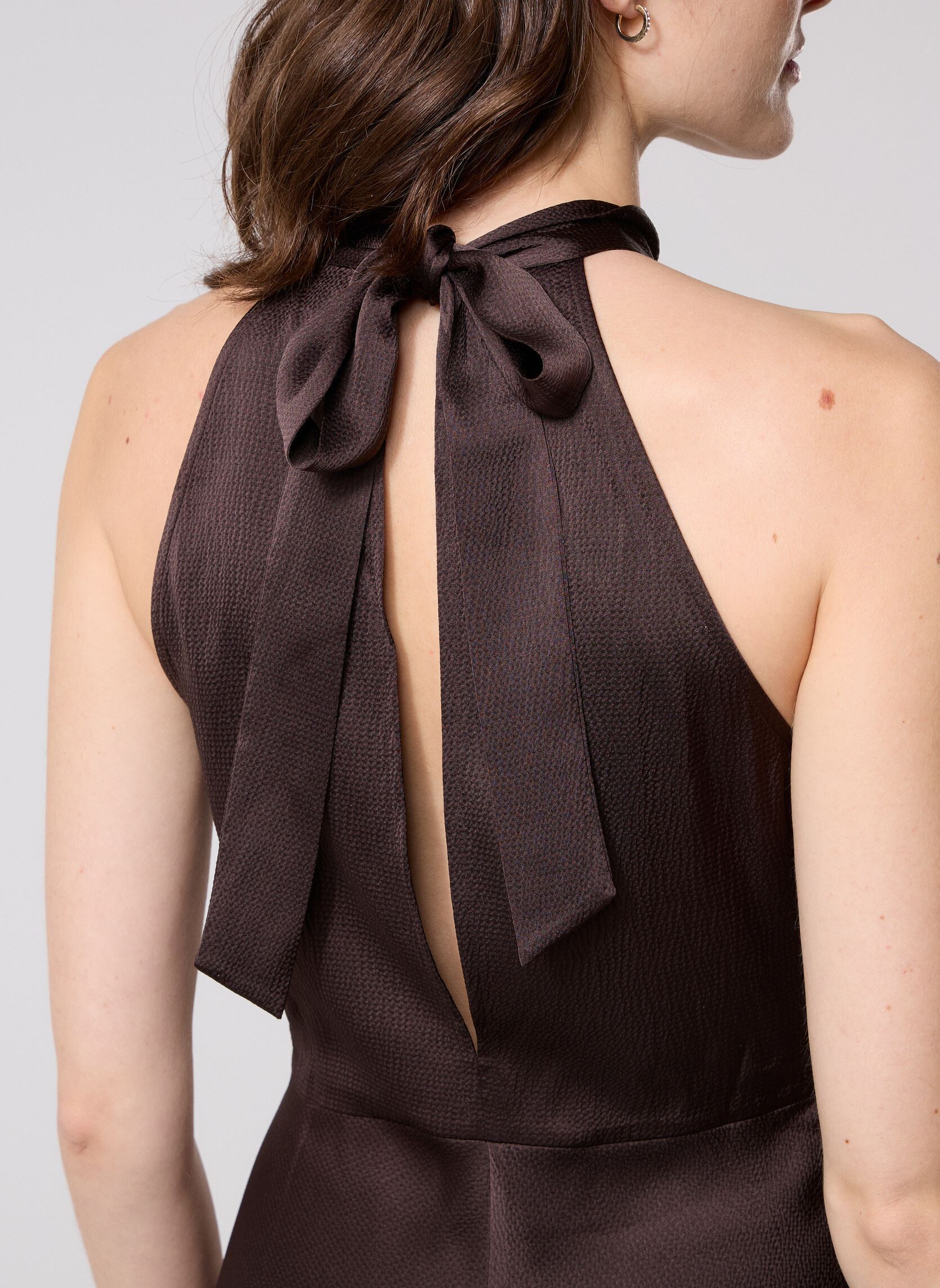 Lange Kleider Rheo Dress 12959 damen braun Samsoe Samsoe Lange Kleider Rheo Dress 12959 damen braun Black Coffee