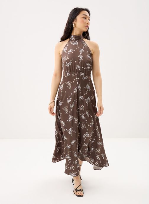 Samsoe Samsoe Lange jurken Rheo Dress 12959 dames bruin