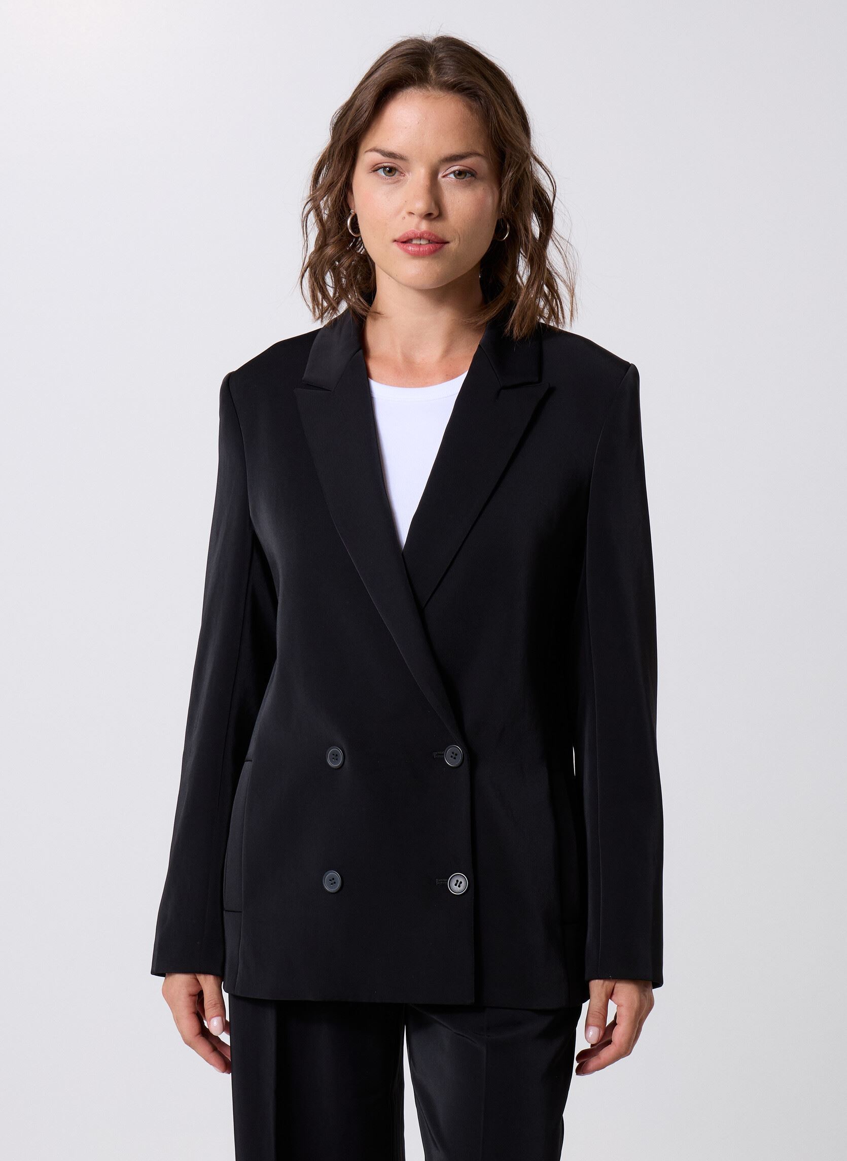 Vestes de blazer Hoys Blazer 7331 femme noir Samsoe Samsoe Vestes de blazer Hoys Blazer 7331 femme noir Black