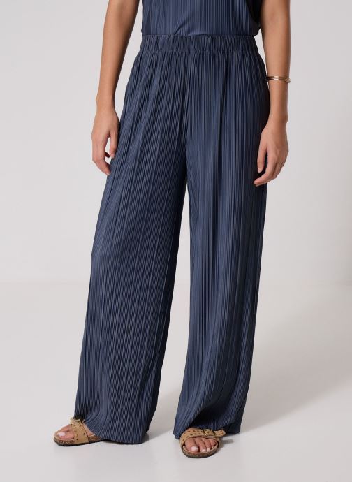 Samsoe Samsoe Wijde broeken Uma trousers 10167 dames blauw