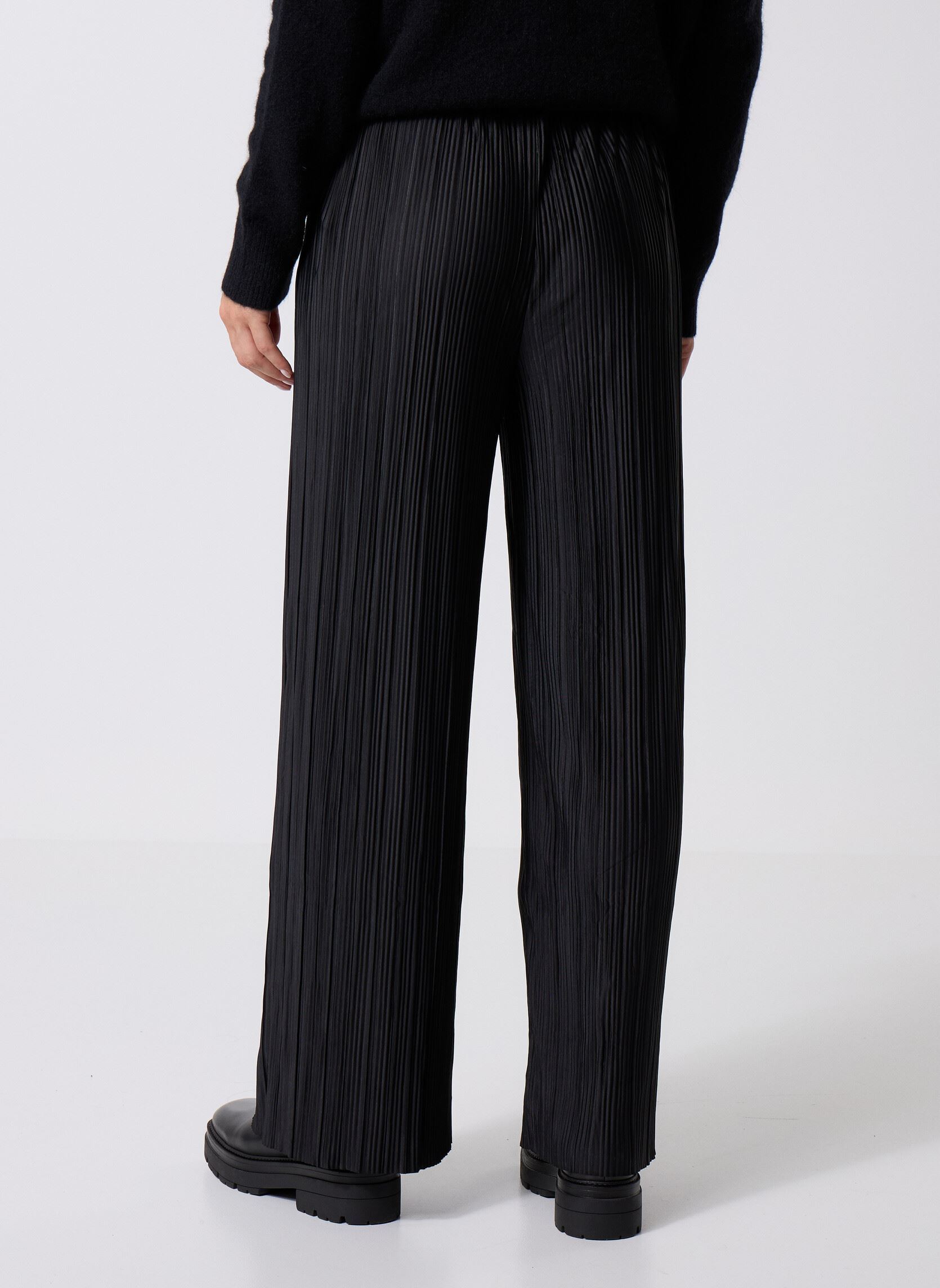 Pantalones anchos Uma Trousers 10167 mujer negro Samsoe Samsoe Pantalones anchos Uma Trousers 10167 mujer negro Black