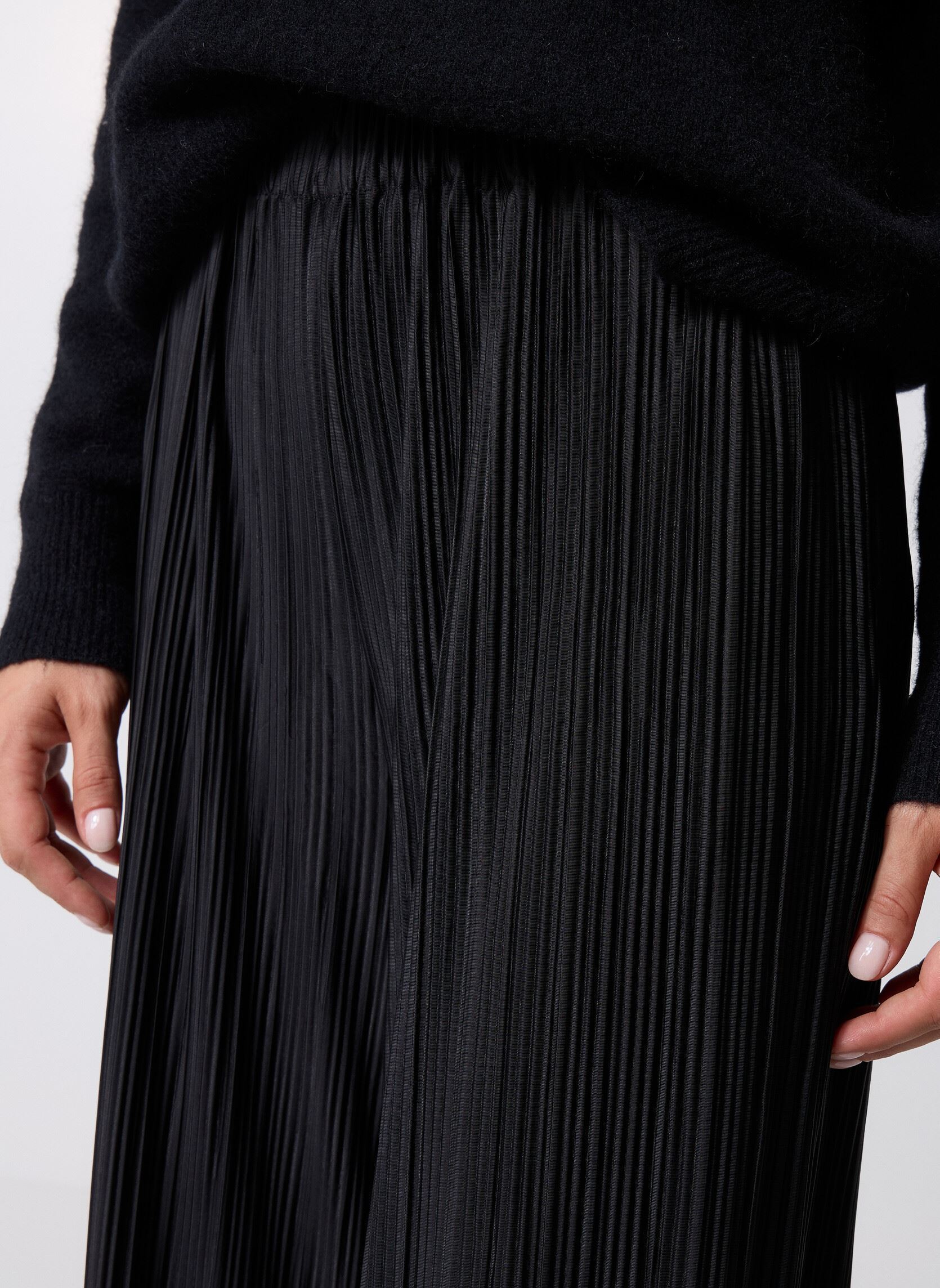 Pantalones anchos Uma Trousers 10167 mujer negro Samsoe Samsoe Pantalones anchos Uma Trousers 10167 mujer negro Black