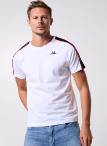 Tee-shirts manches courtes COEN SLIM 222 BANDA TEE homme blanc