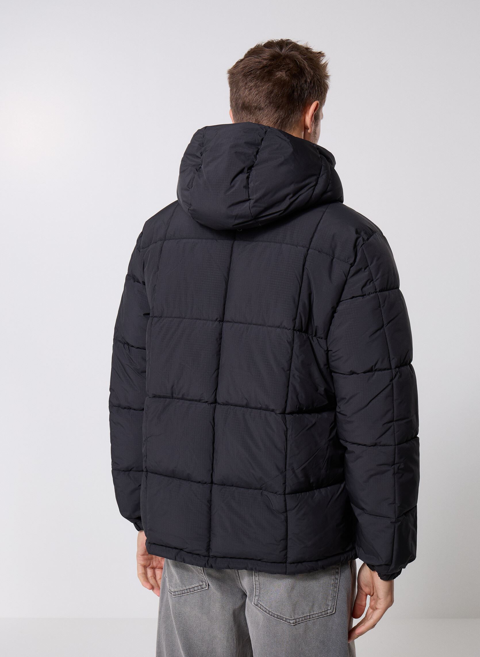 Gewatteerde jassen AUTHENTIC OLMY heren zwart Kappa Gewatteerde jassen AUTHENTIC OLMY heren zwart BLACK