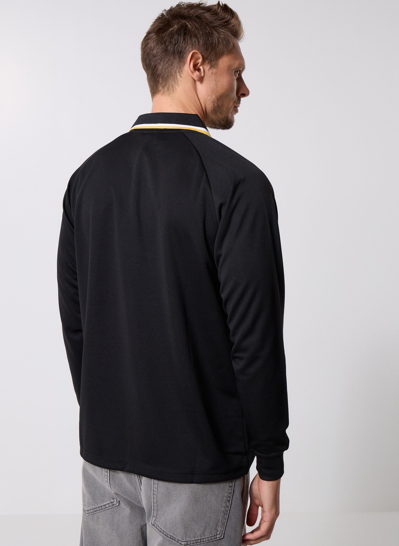 Korte mouwen polo's AUTHENTIC ODRAN heren zwart Kappa Korte mouwen polo's AUTHENTIC ODRAN heren zwart Black/Yellow Spectra/White