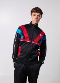 Trainingsvest 222 BANDA ORLANDO heren zwart Kappa Trainingsvest 222 BANDA ORLANDO heren zwart BLACK/RED RACING/BLUE SEA
