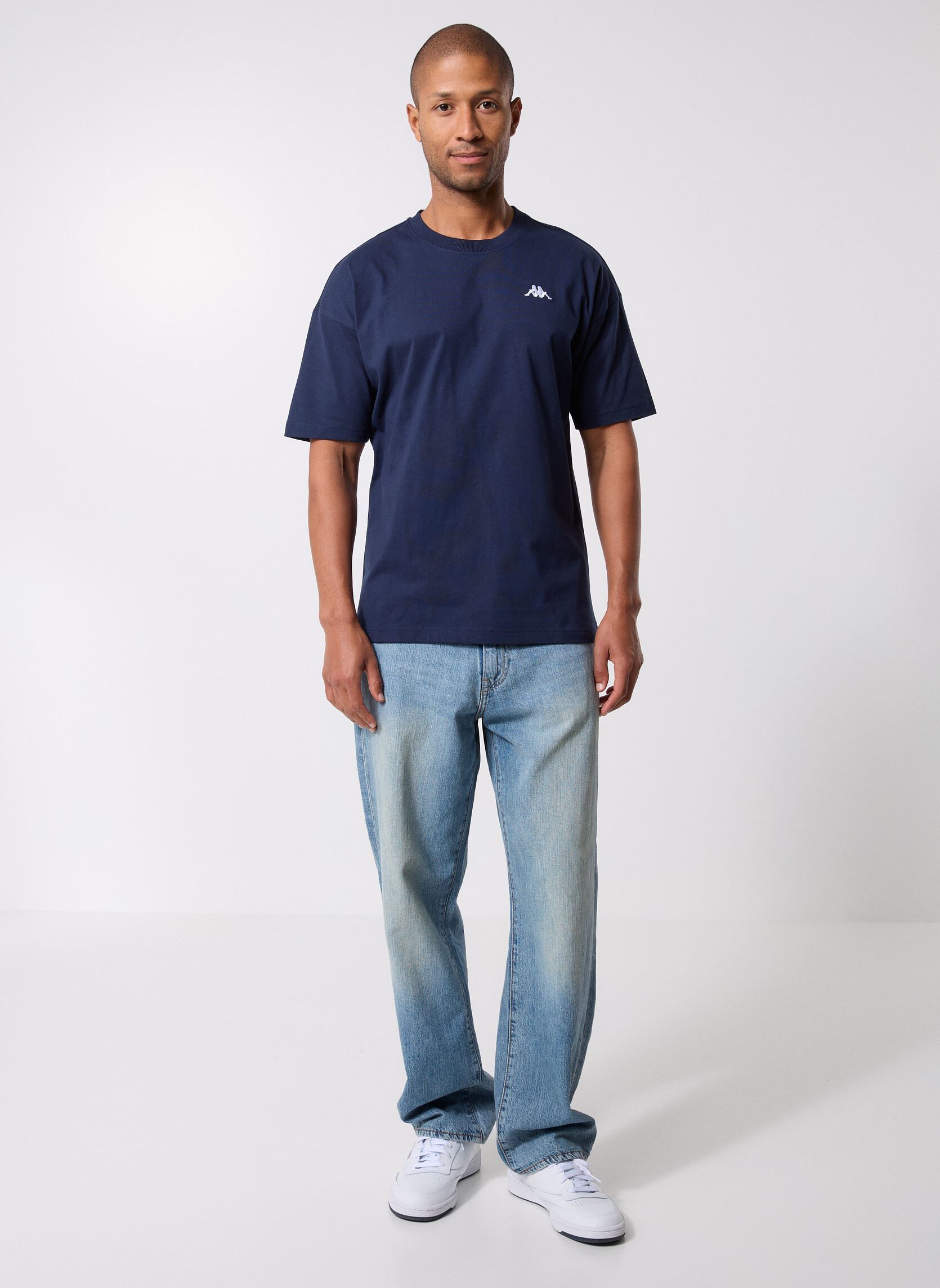Tee-shirts manches courtes AUTHENTIC OLMIA homme bleu Kappa Tee-shirts manches courtes AUTHENTIC OLMIA homme bleu BLUE IRIS/WHITE