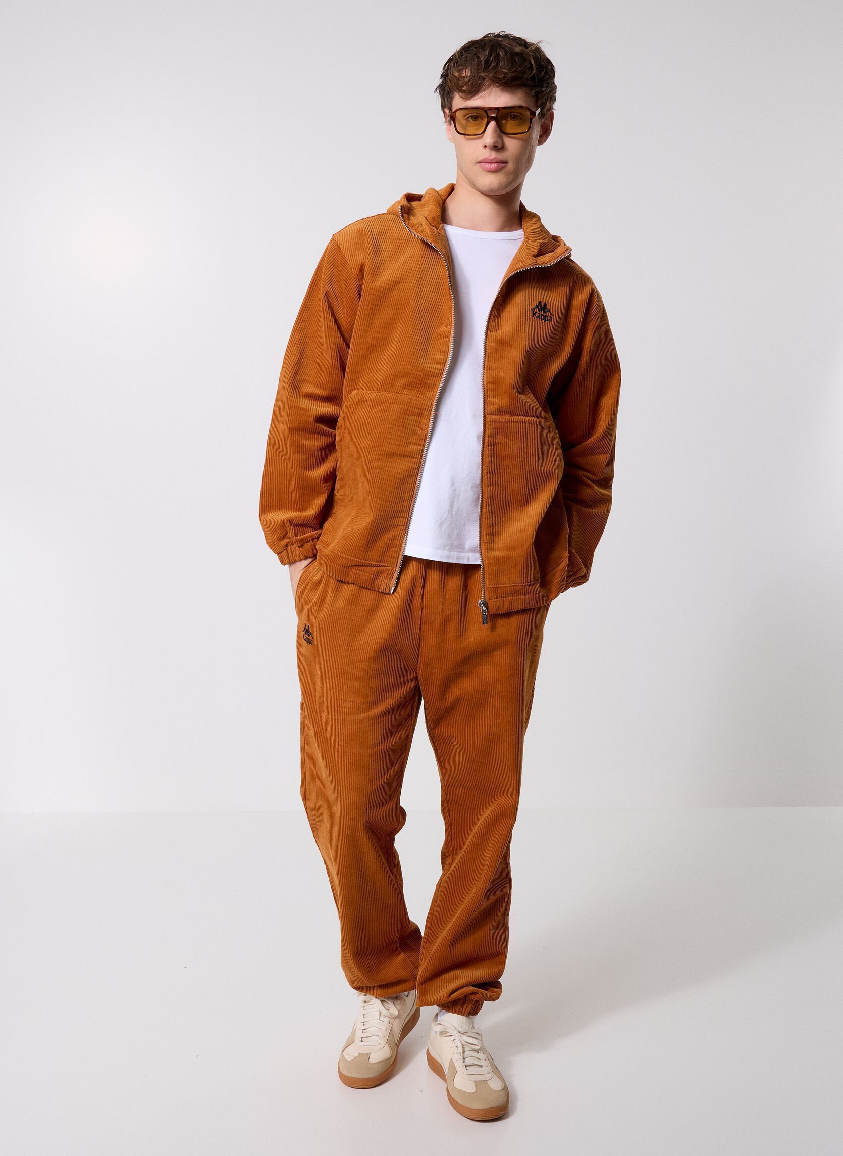 Jogginghosen AUTHENTIC ORIDE herren braun Kappa Jogginghosen AUTHENTIC ORIDE herren braun BROWN LT HONEY/BLACK