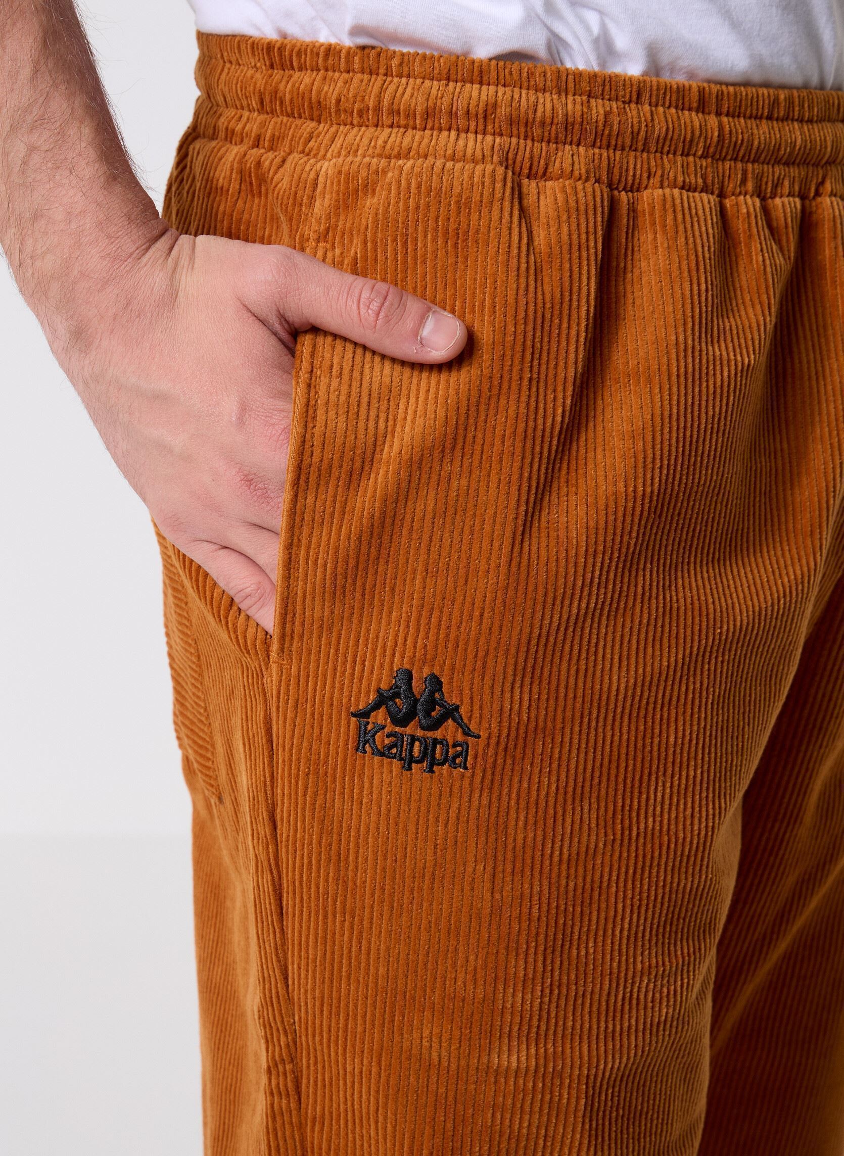 Jogginghosen AUTHENTIC ORIDE herren braun Kappa Jogginghosen AUTHENTIC ORIDE herren braun BROWN LT HONEY/BLACK